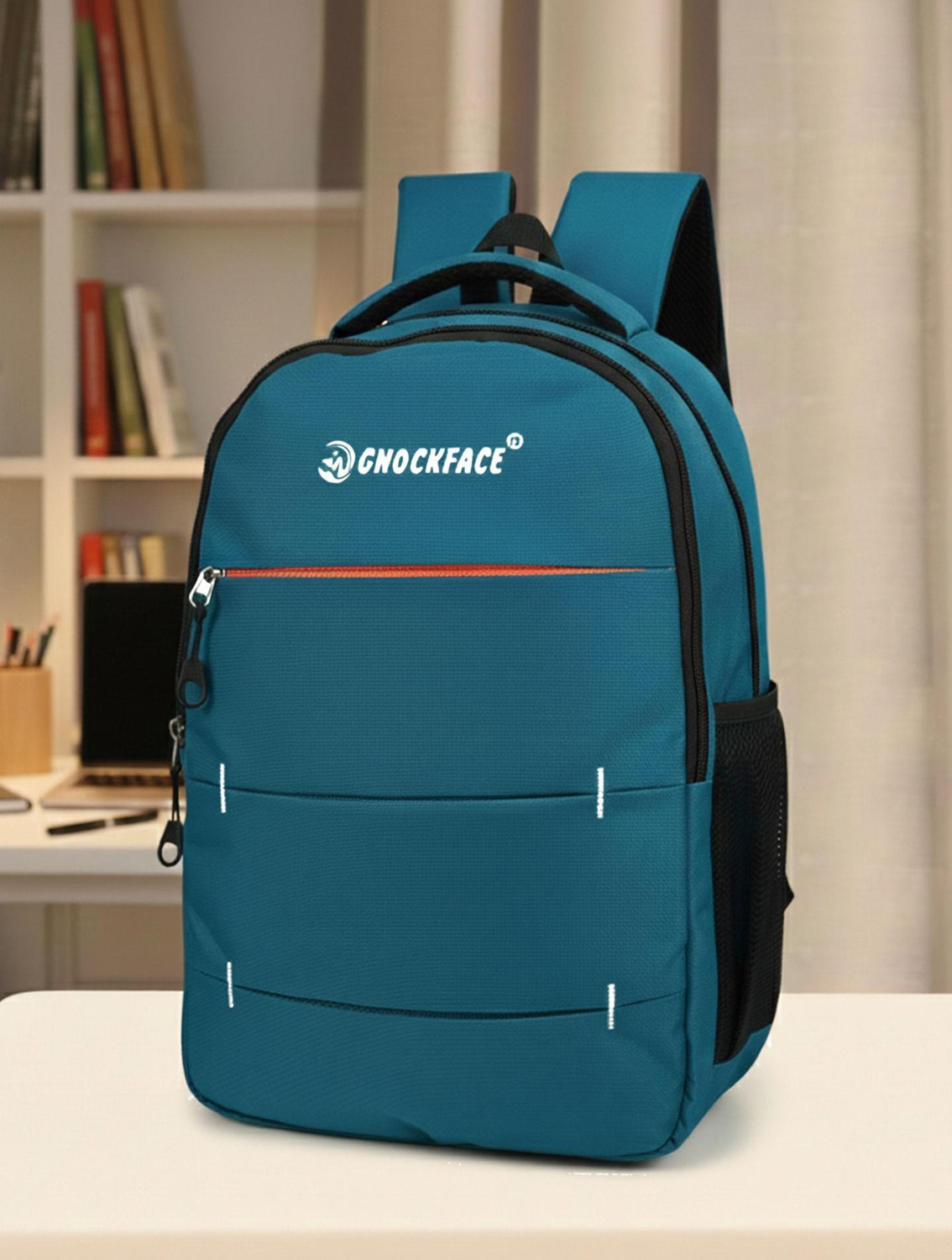 Image of CARROT Medium 25 L Laptop Backpack Water Resistant Polyester Black Casual Travel Bagpack (Black)