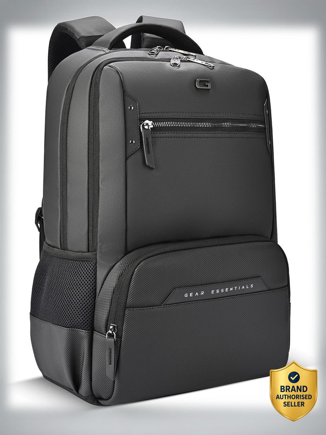 Image of BENGE Large 32 L Laptop Backpack Unisex 15.6 inch Laptop Backpack With Smart USB Port For Office, (Black) 30L (Black, Grey)
