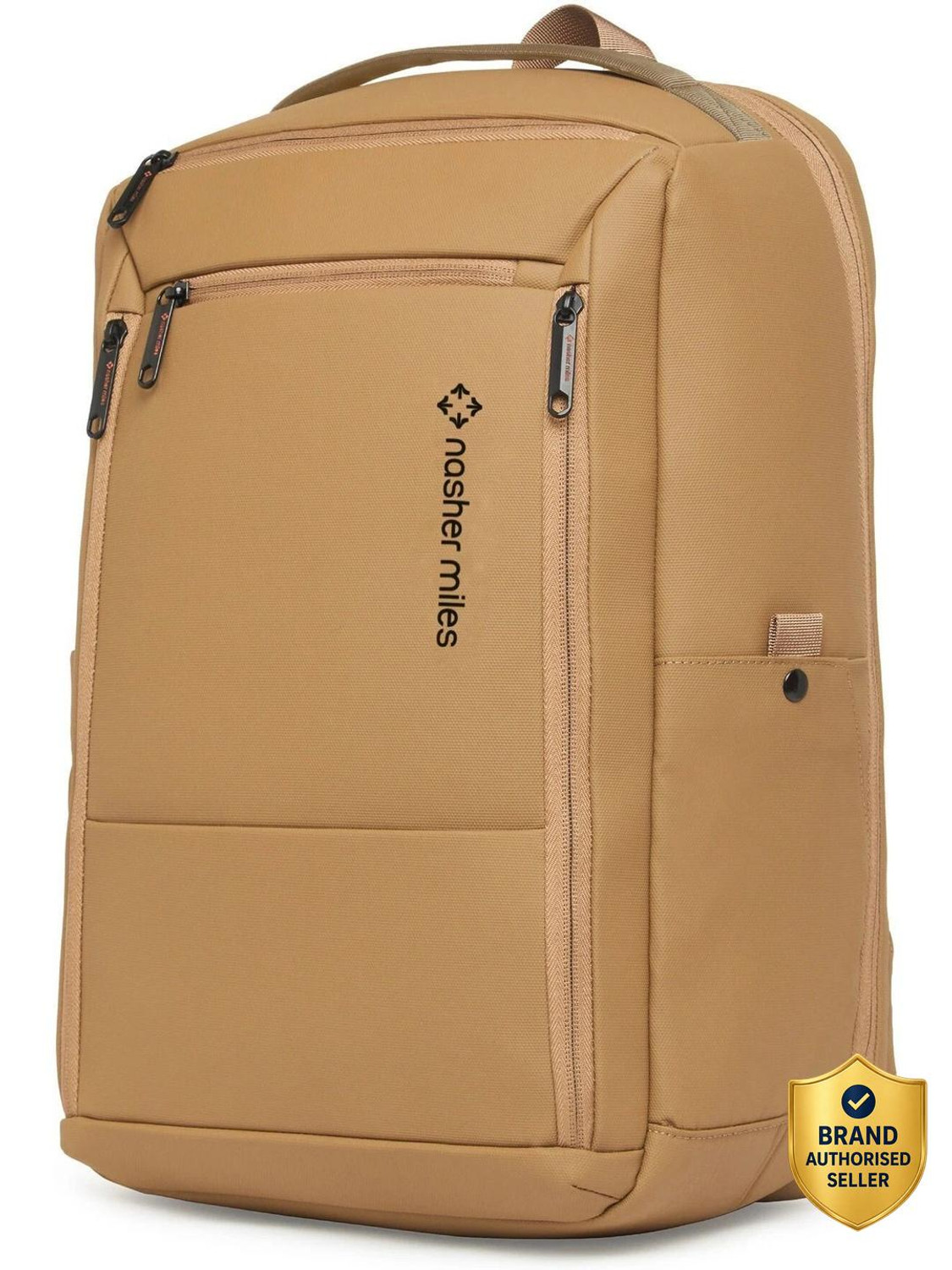 NASHER MILES Williamsburg 35L Laptop Backpack Brown - Image 1