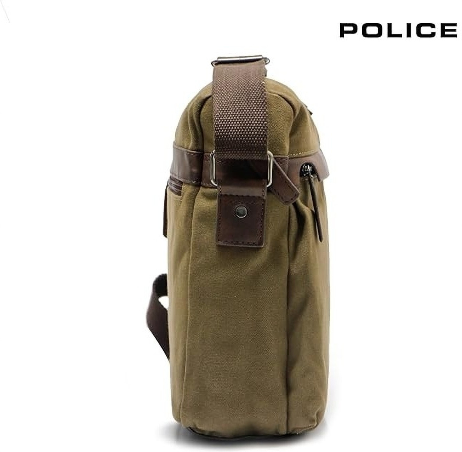 Image of Police Small 15 L Laptop Backpack Travel Bagpack with Anti Theft Pocket, Organizer Pockets (Green)