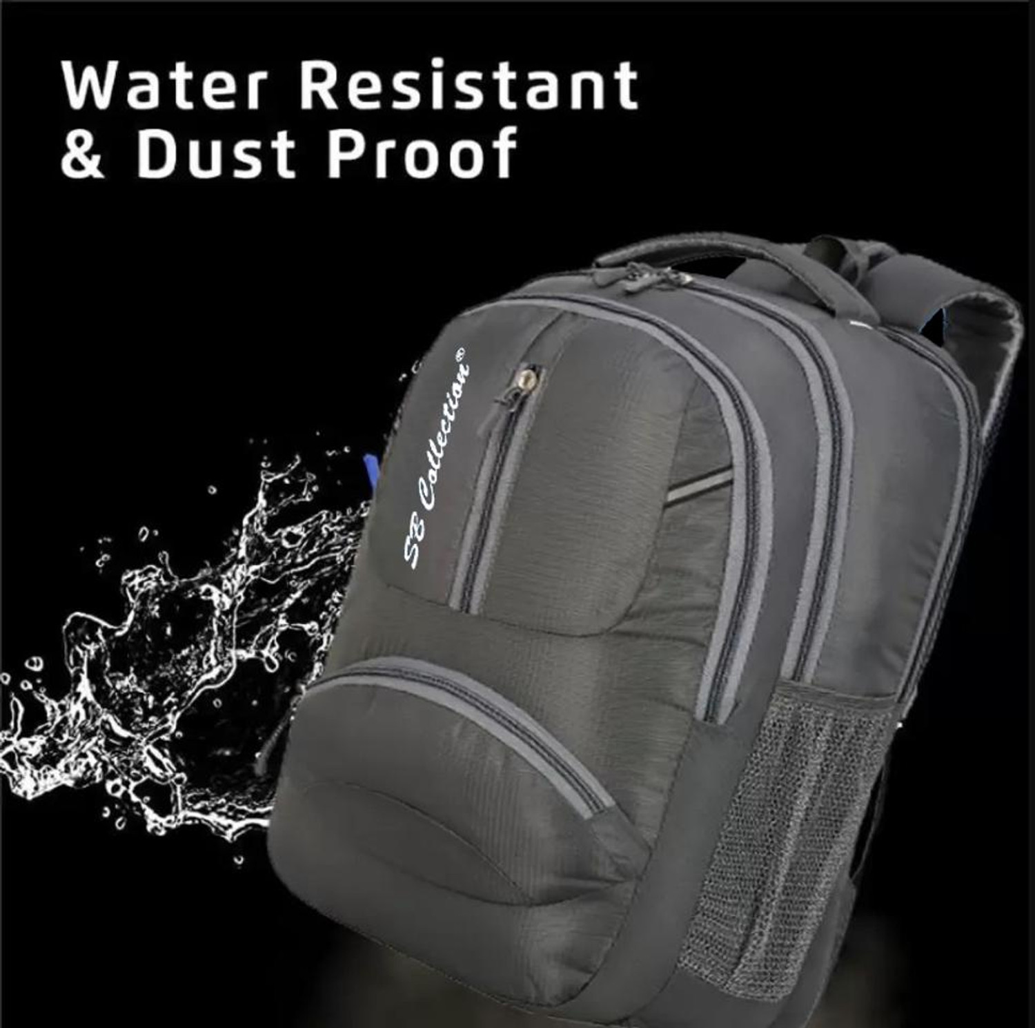 Image of SKYBAGS Large 45 L Laptop Backpack CAVALIER 45L LAPTOP BACKPACK BLUE (Blue, Beige, Black)