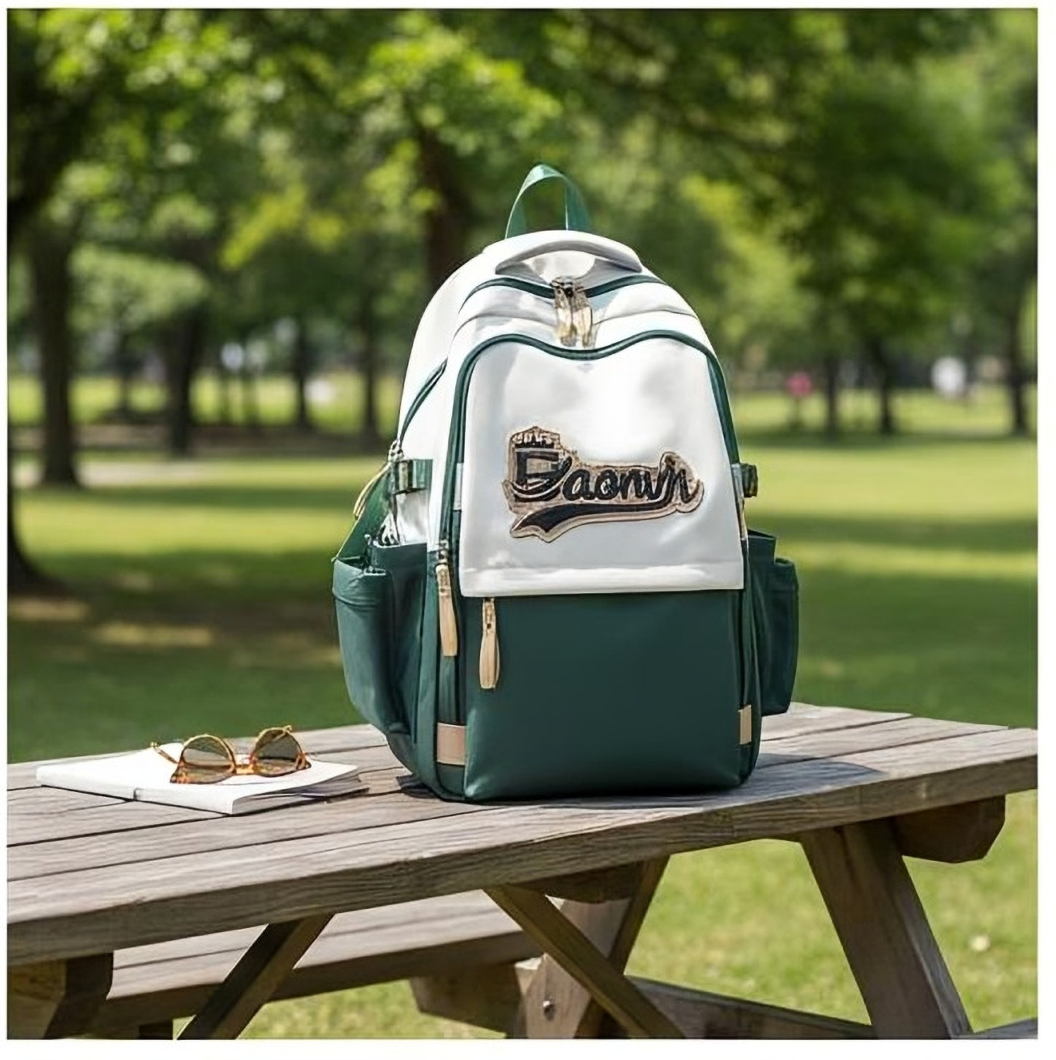 Image of Highness Large 40 L Laptop Backpack Laptop Backpack Laptop Medium Waterproof Schoo /College Bag (Green)