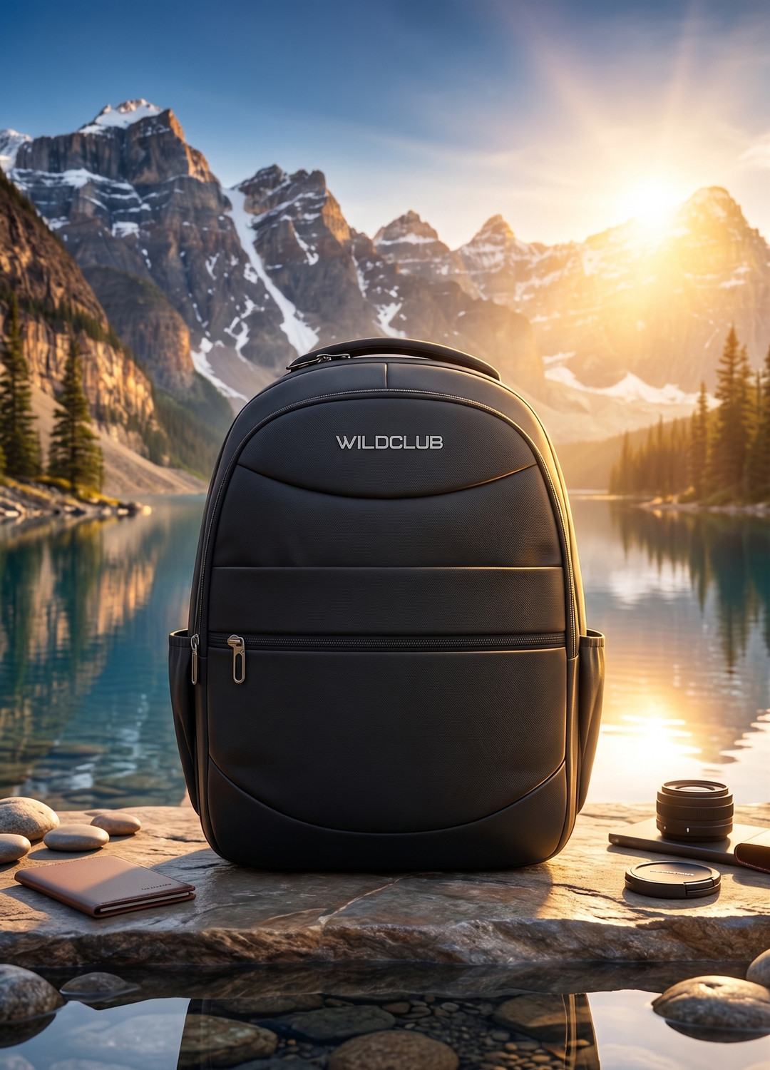 Image of SKYBAGS Large 45 L Laptop Backpack CAVALIER 45L LAPTOP BACKPACK BLUE (Blue, Beige, Black)