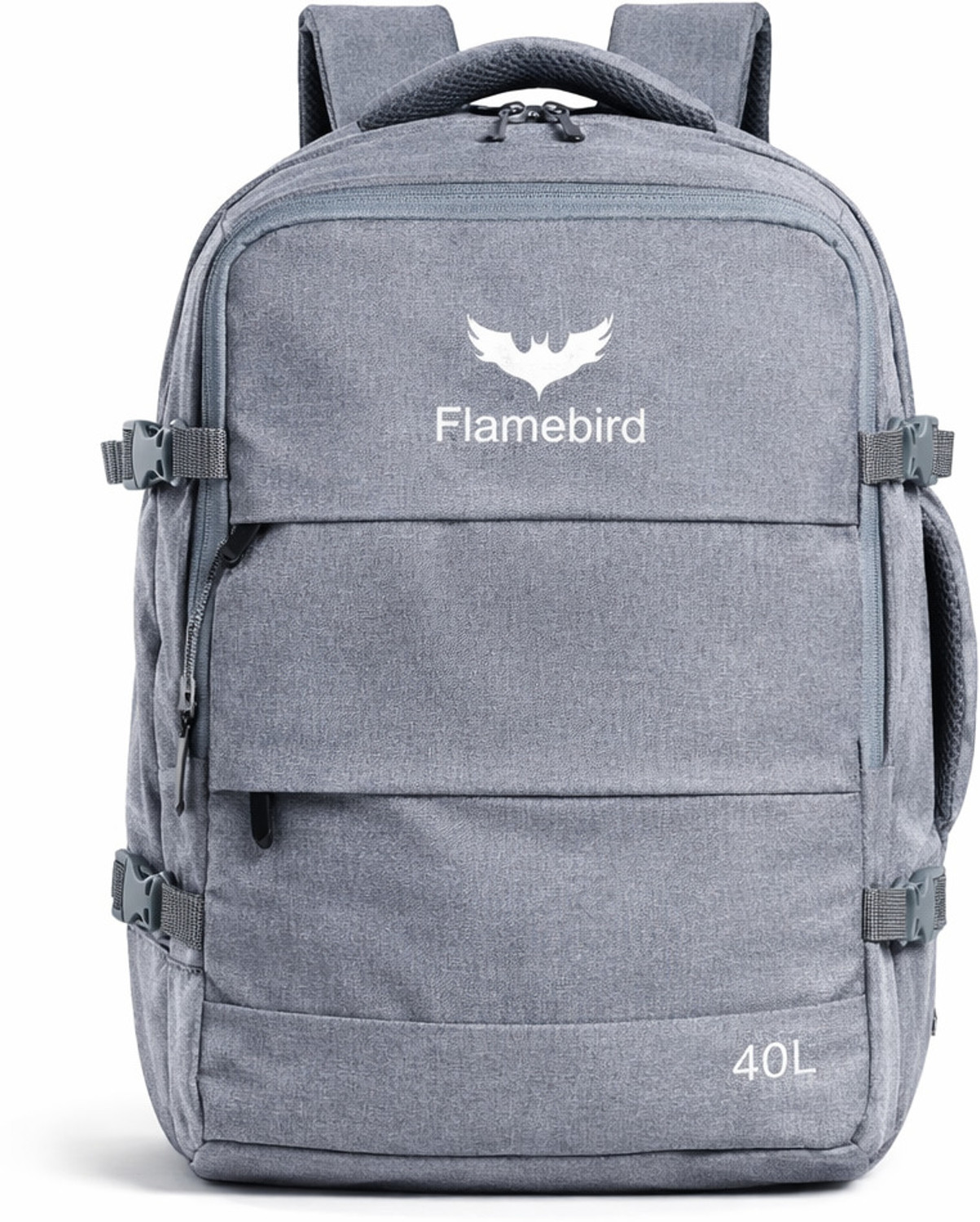 Image of Flamebird Large 40 L Laptop Backpack URBAN PRO (Grey)