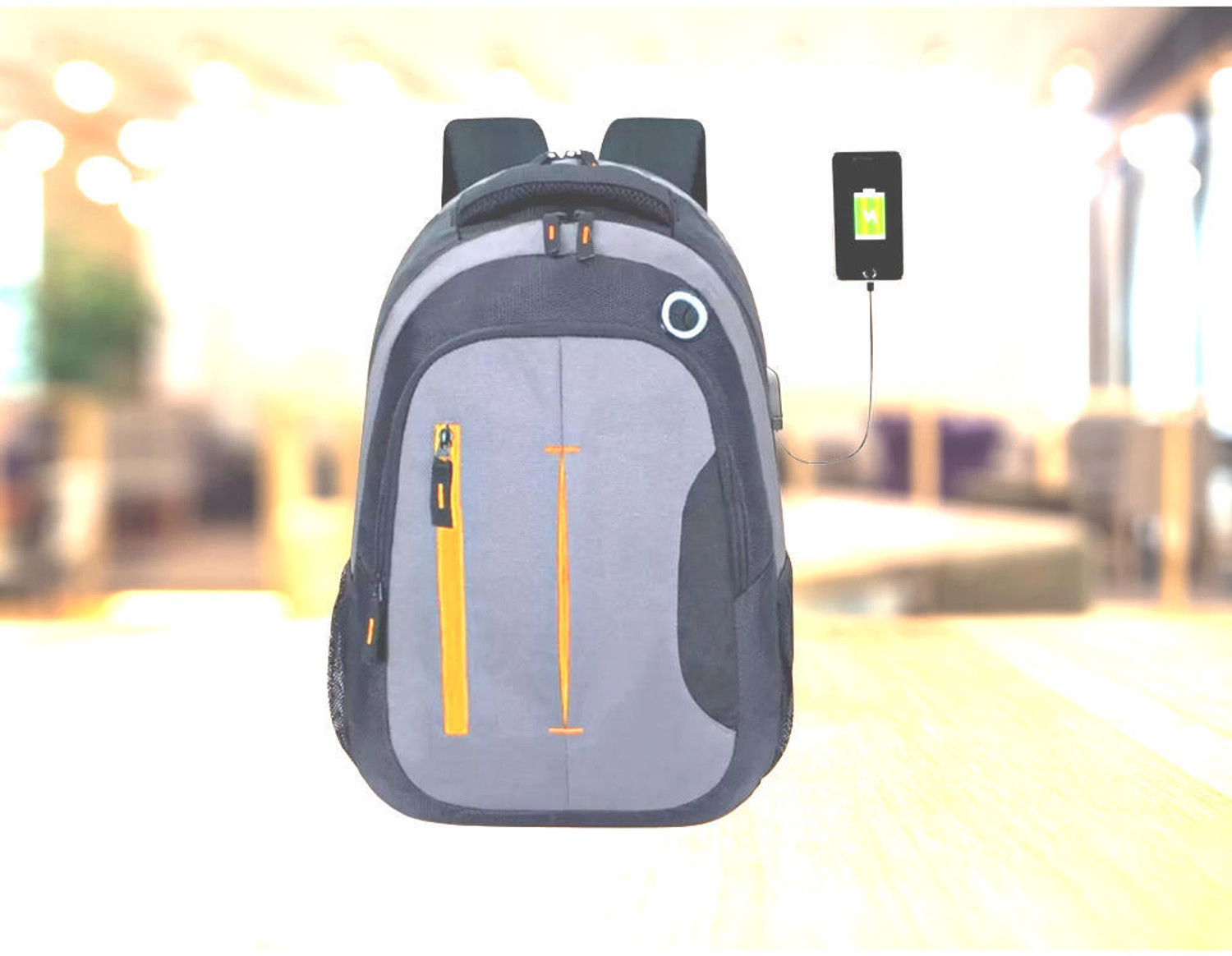 Image of M MASCO Medium 30 L Laptop Backpack LAPTOP BACKPACK (BLACK) (Black)