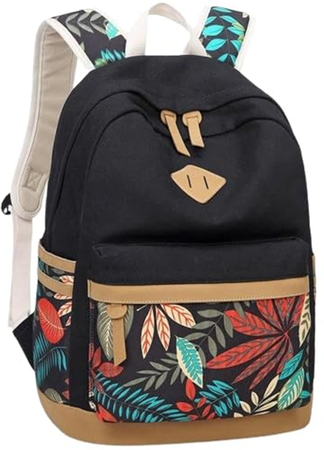 Image of Highness Large 40 L Laptop Backpack Unisex Korean Style Laptop Backpack Stylish Casual Backpack for Men And Women (Maroon, White)