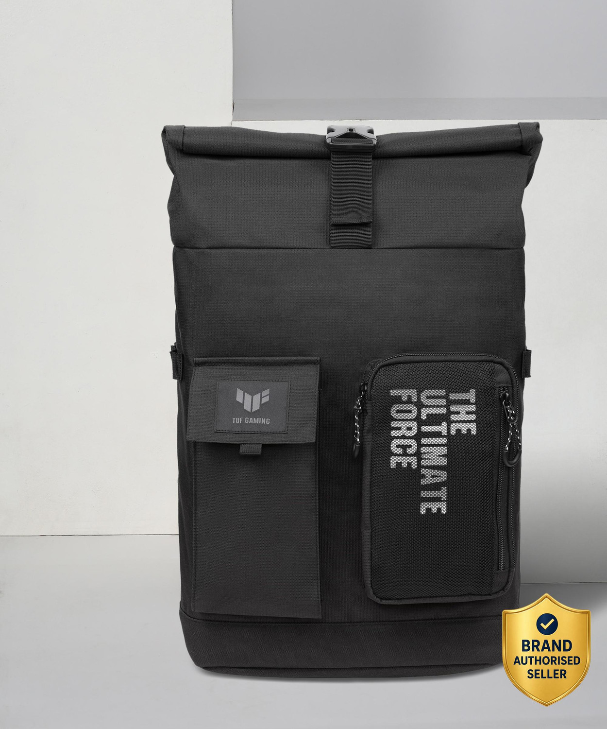 Image of ASUS Small 19 L Laptop Backpack AP1601,Stylish Unisex Backpack Casual Laptop Bag-Office Bag-School Bag (Grey)