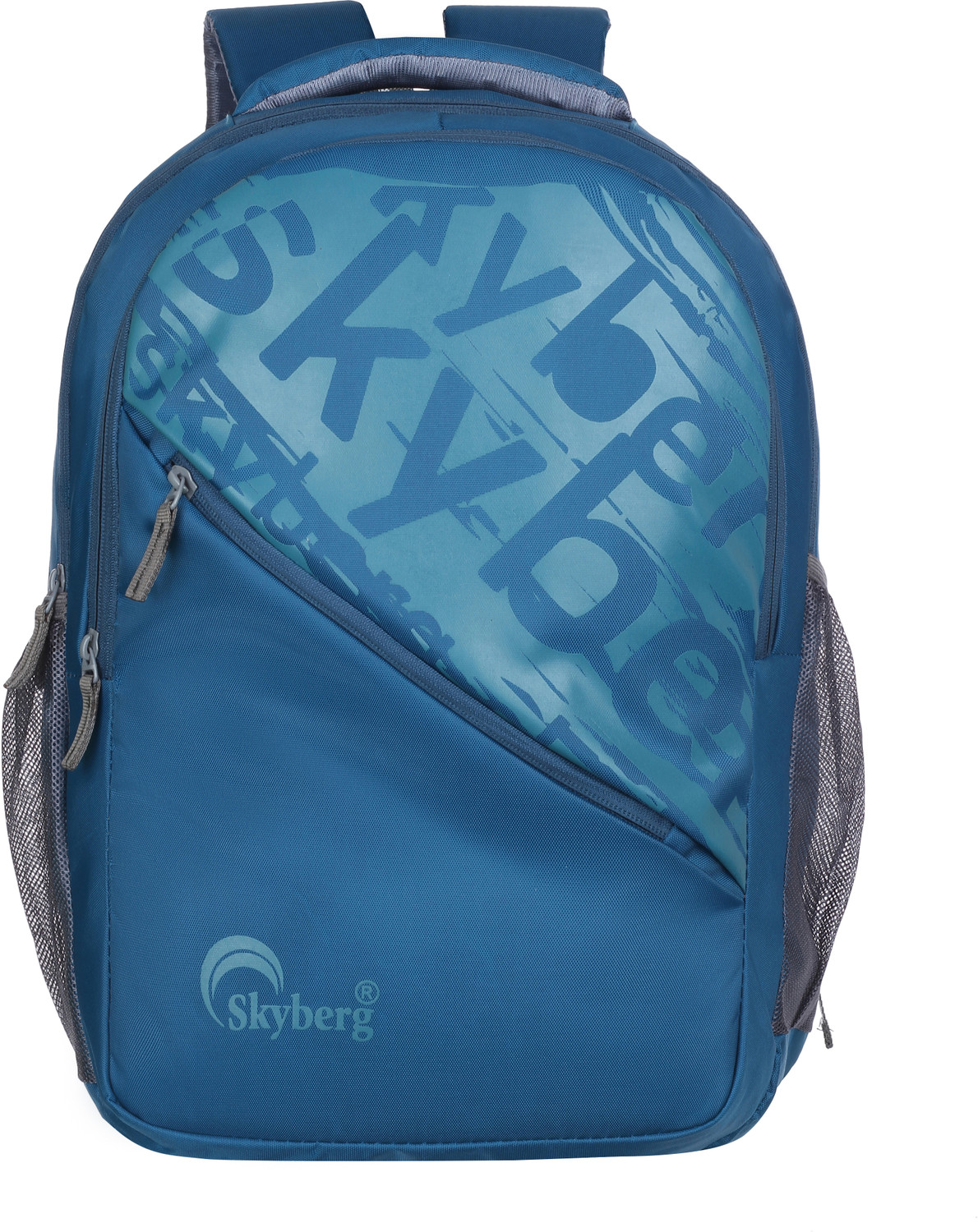 Image of WROGN Large 45 L Laptop Backpack Multi-Use Water-Resistant Backpack for Daily Use College Office Study and Travel (Blue)
