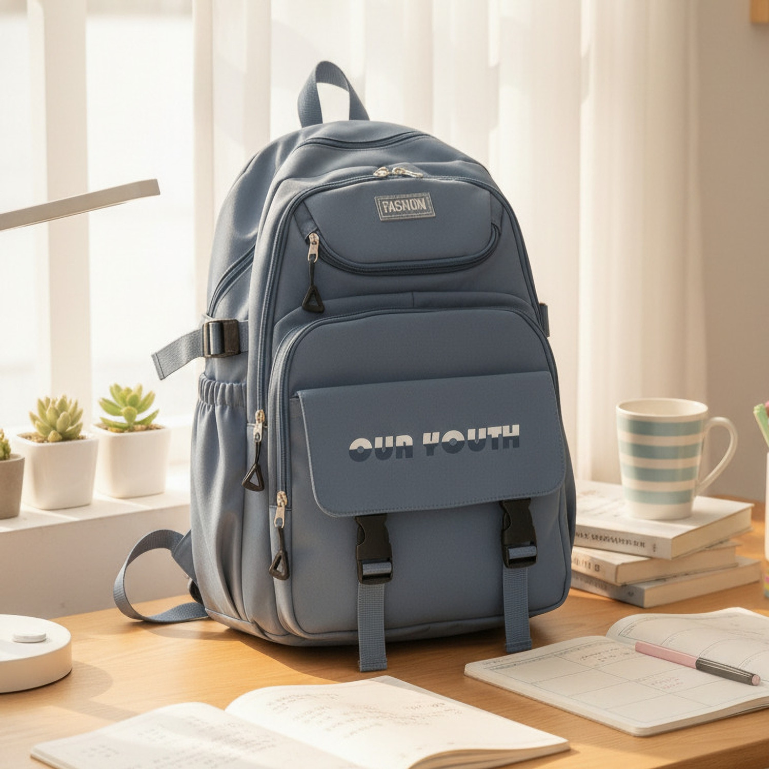 Image of TRIP Large 40 L Laptop Backpack Korean backpack (Pink)
