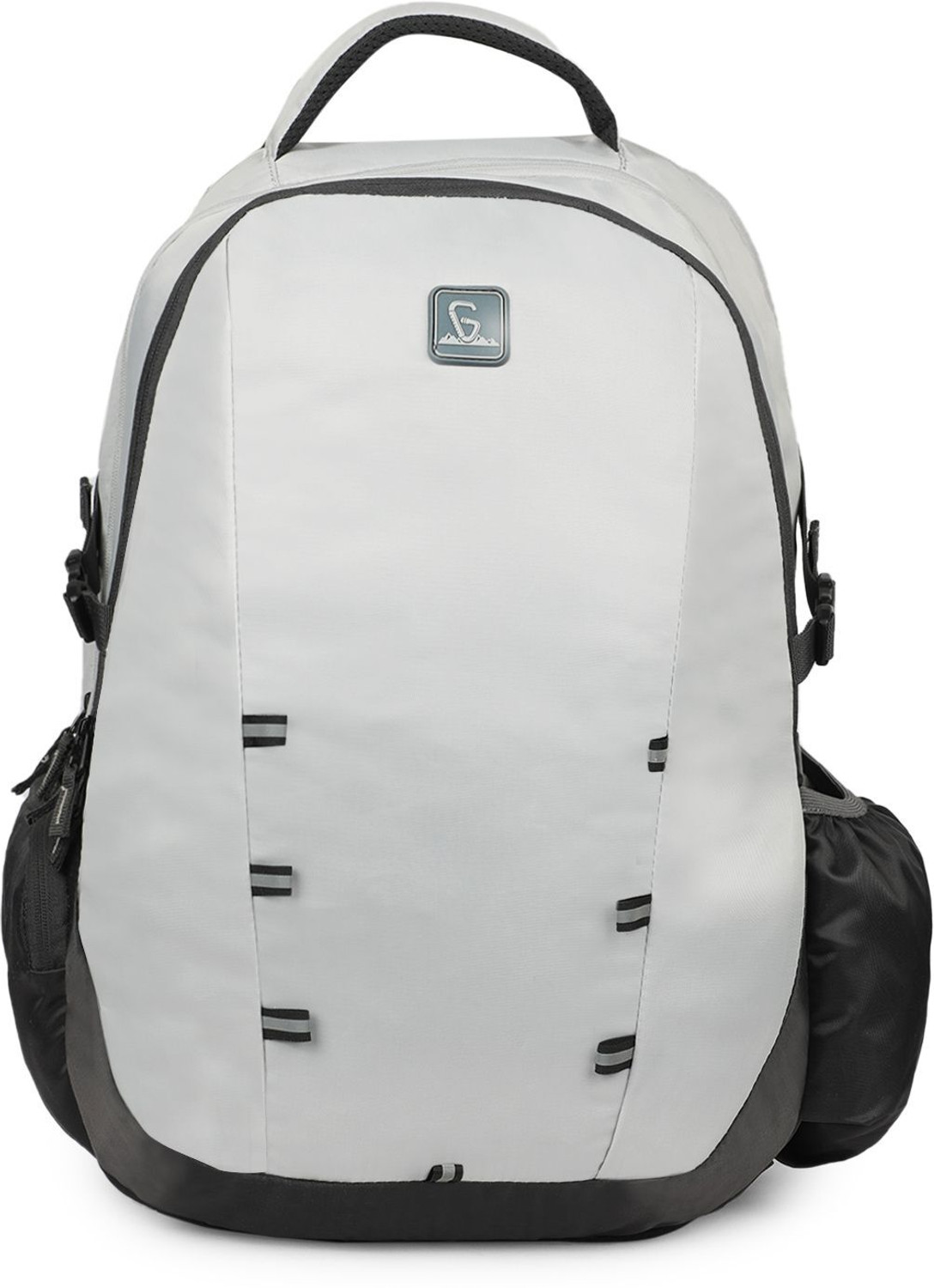 Image of GreenLands Large 33 L Laptop Backpack Zipster College, School, Office, Travel Bag (Black)
