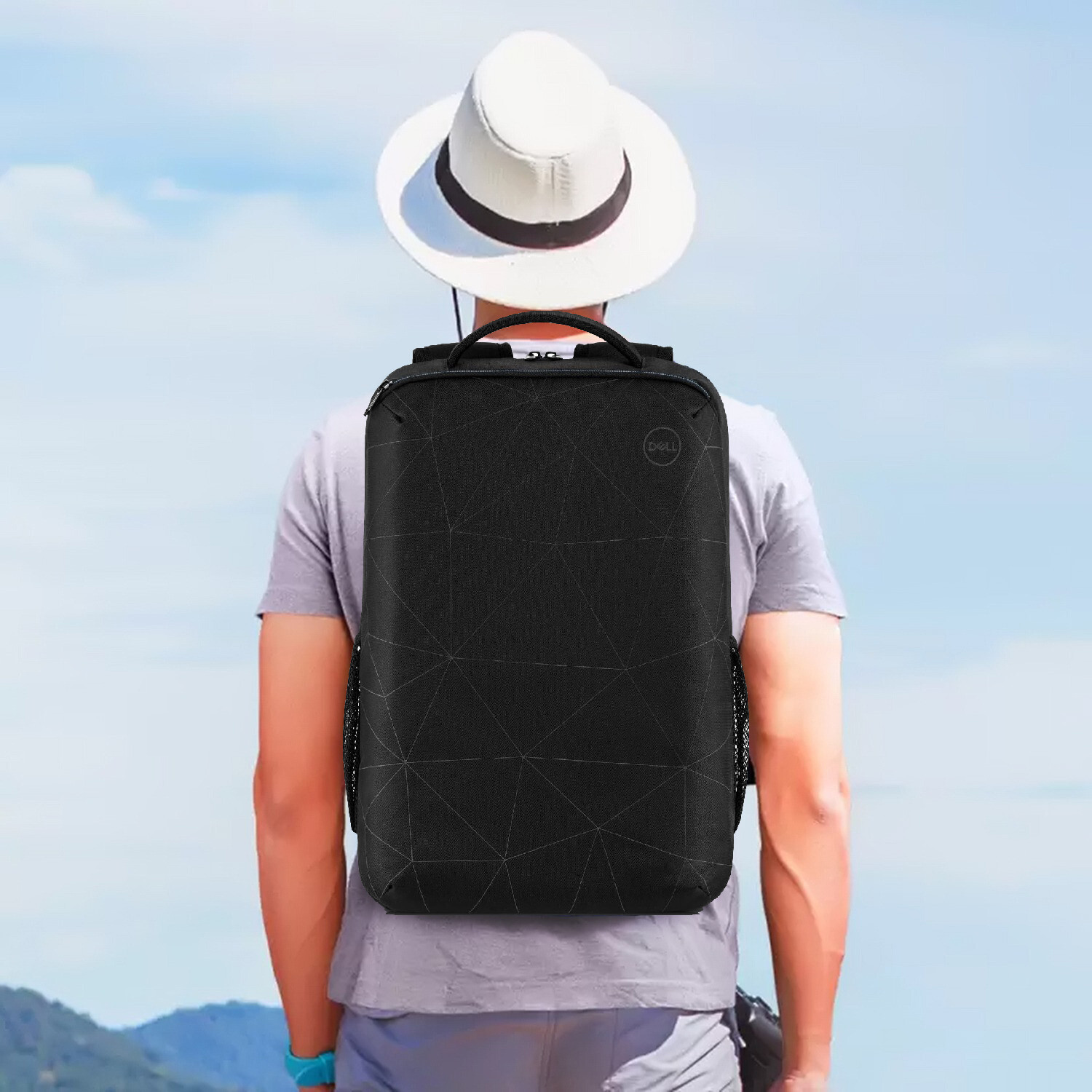 Image of DELL Medium 22 L Laptop Backpack Essential Backpack 15 ES1520P Fits most laptops up to 15 inch (Black)