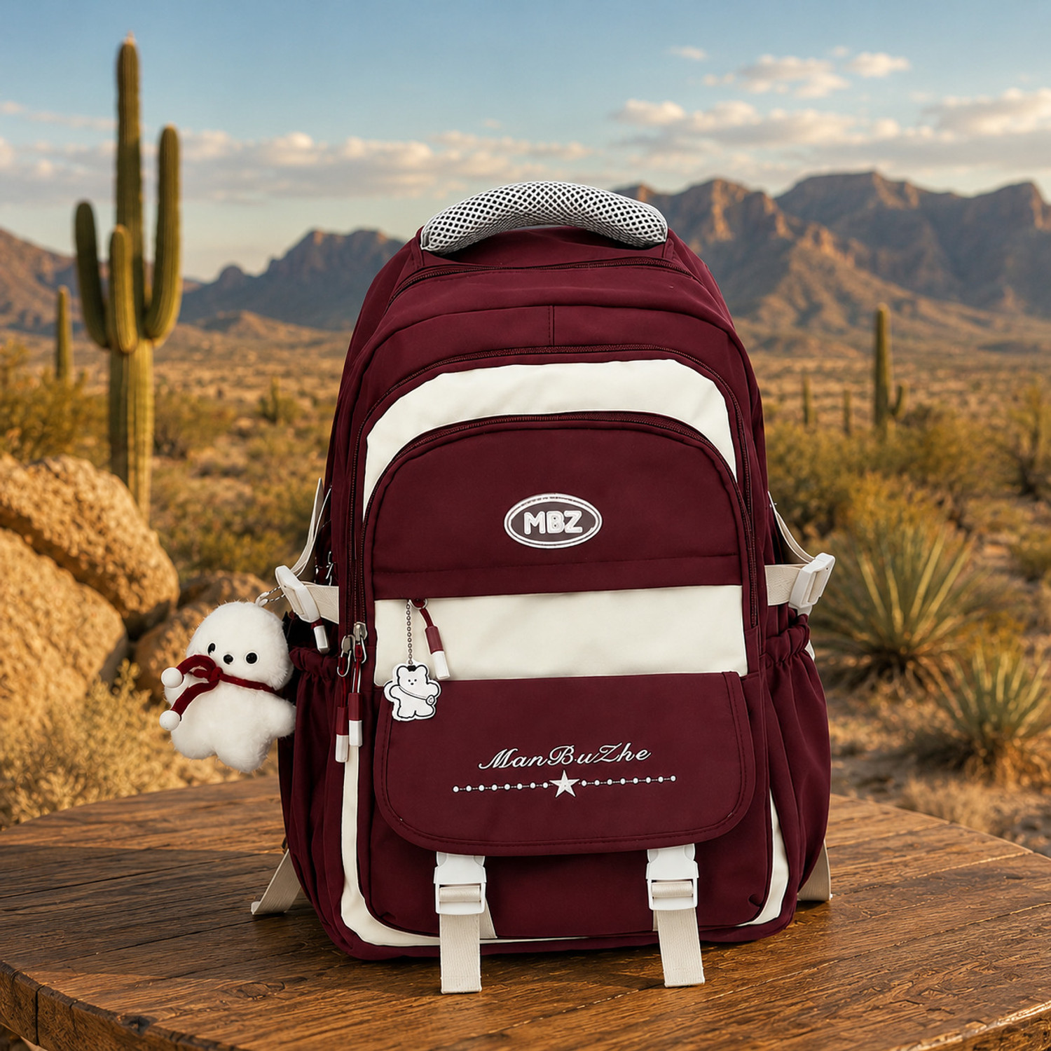 Image of TRIP Large 40 L Laptop Backpack Korean backpack (Pink)