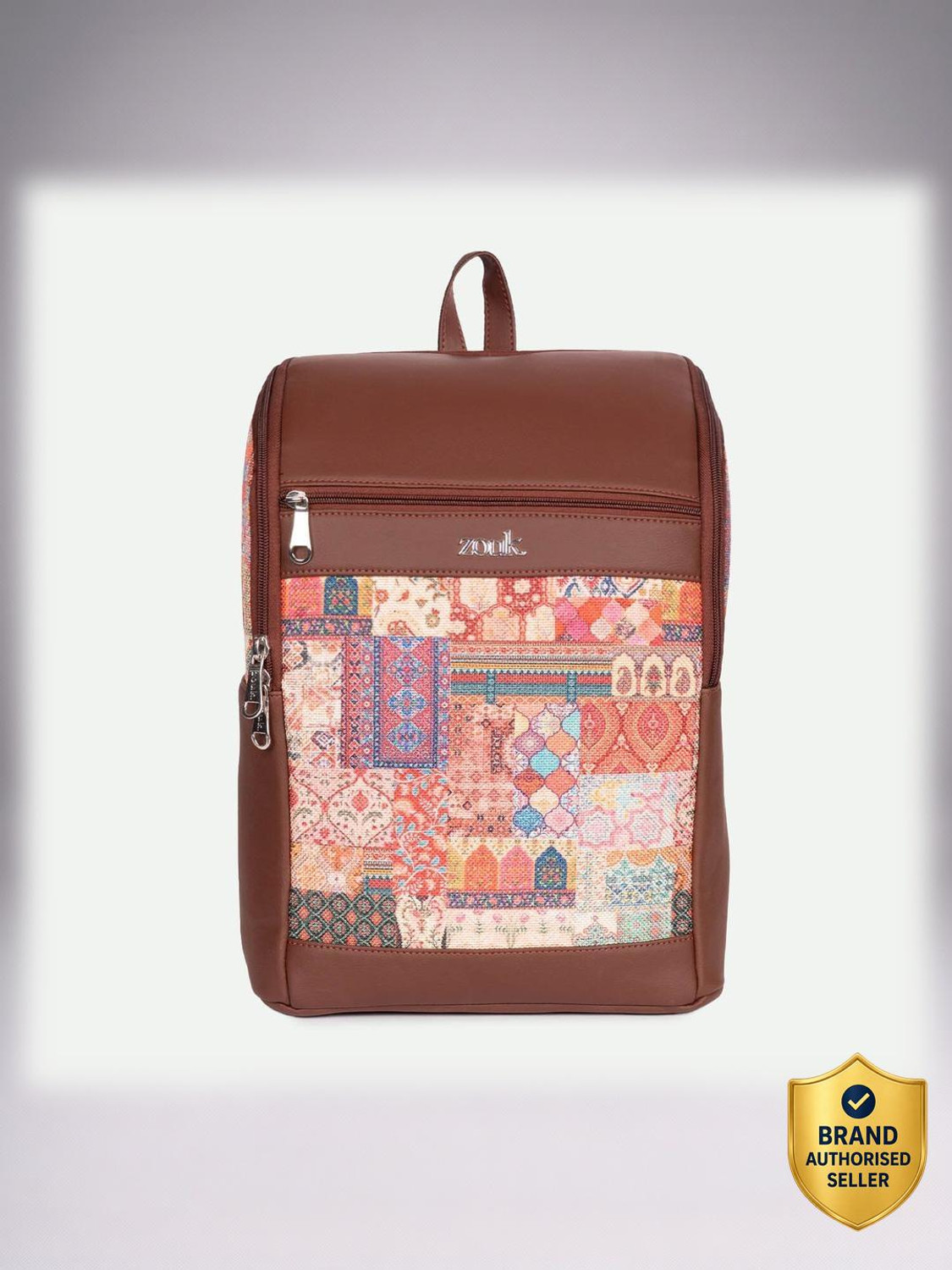 ZOUK 14.7L Amalia Backpack (Large) - Kutch Gamthi - Image 1