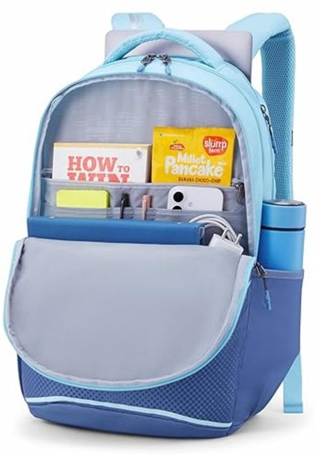 Image of AMERICAN TOURISTER Large 35 L Laptop Backpack Laptop backpack with 17 inch Laptop compartment for Office,college for men & women (Blue)