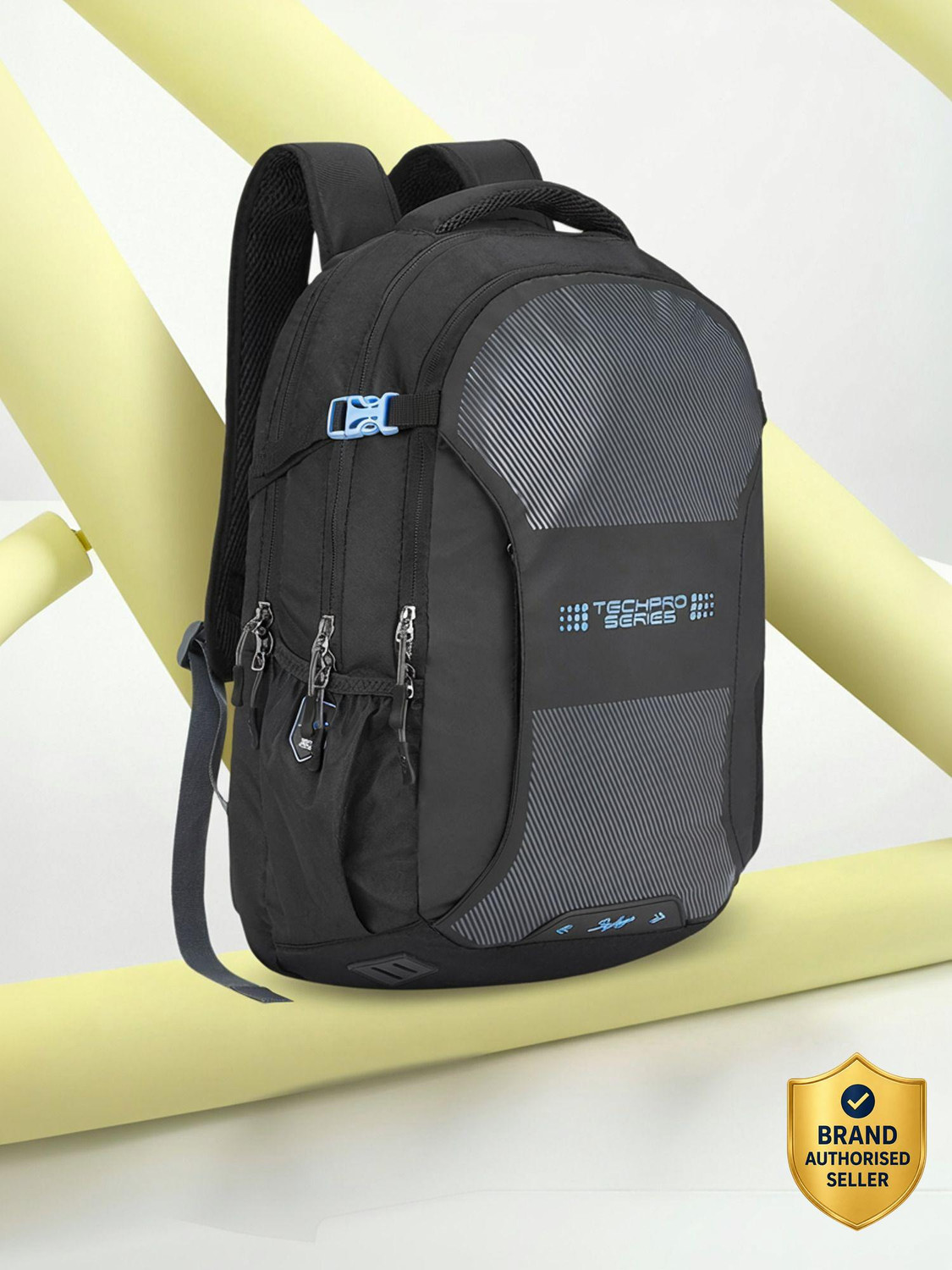 SKYBAGS NETWORK NXT 01 32L Black Laptop Backpack - Image 6