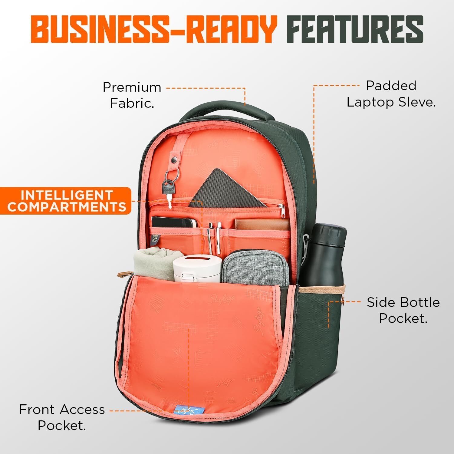 Image of SKYBAGS Large 35 L Laptop Backpack AMIGO V2 LP BP (Multicolor)