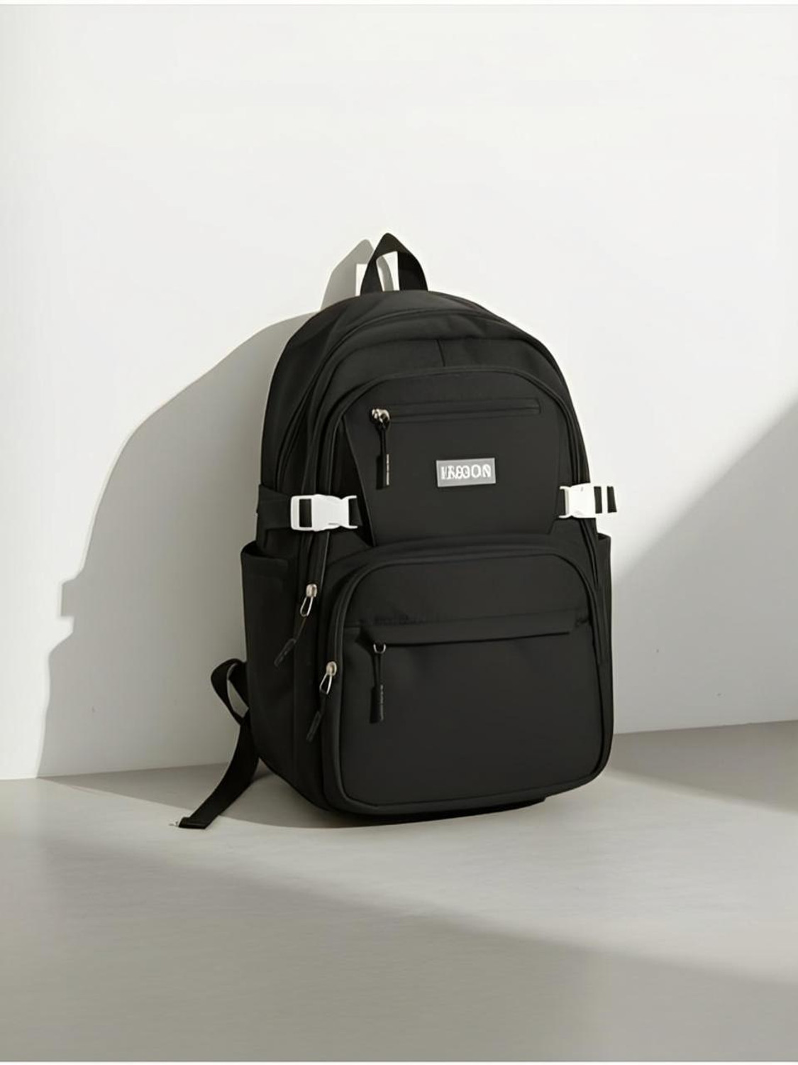 Image of Ayesha Collection Large 40 L Laptop Backpack Unisex Classic Bagpack For Daily Use (Black)
