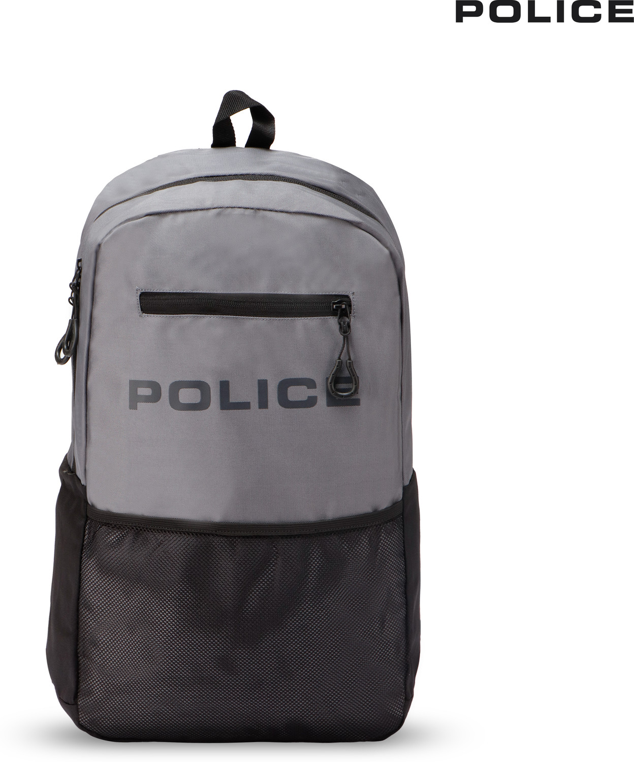 Image of Police Small 15 L Laptop Backpack Travel Bagpack with Anti Theft Pocket, Organizer Pockets (Green)