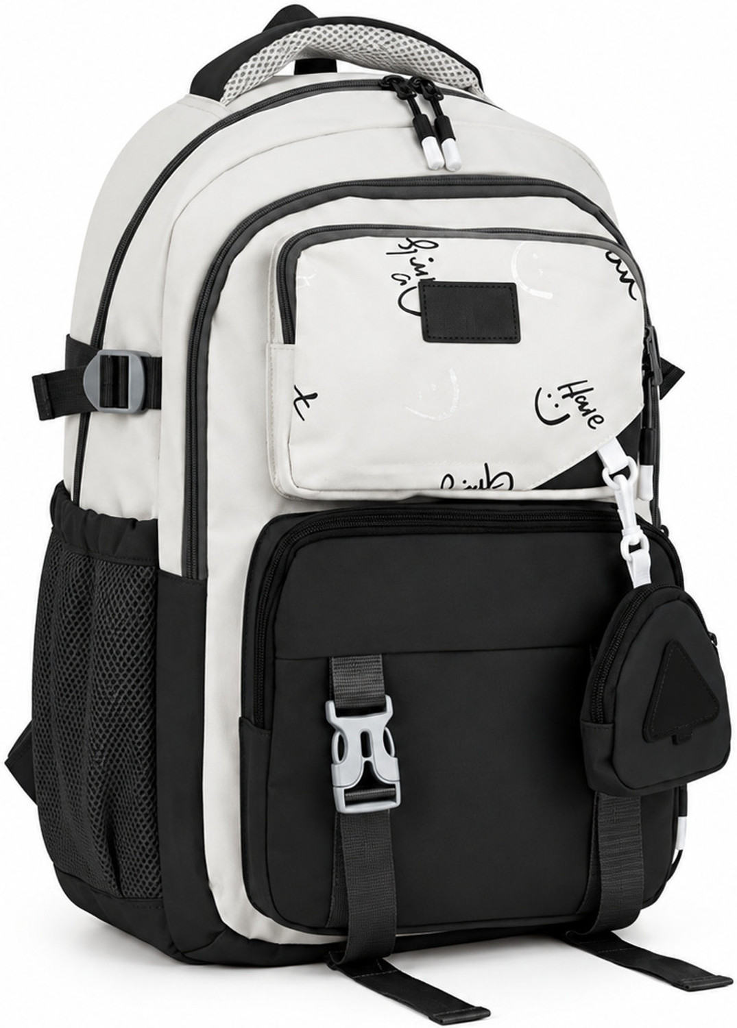 DIOXIT Medium 25L Laptop Backpack Black - Image 1