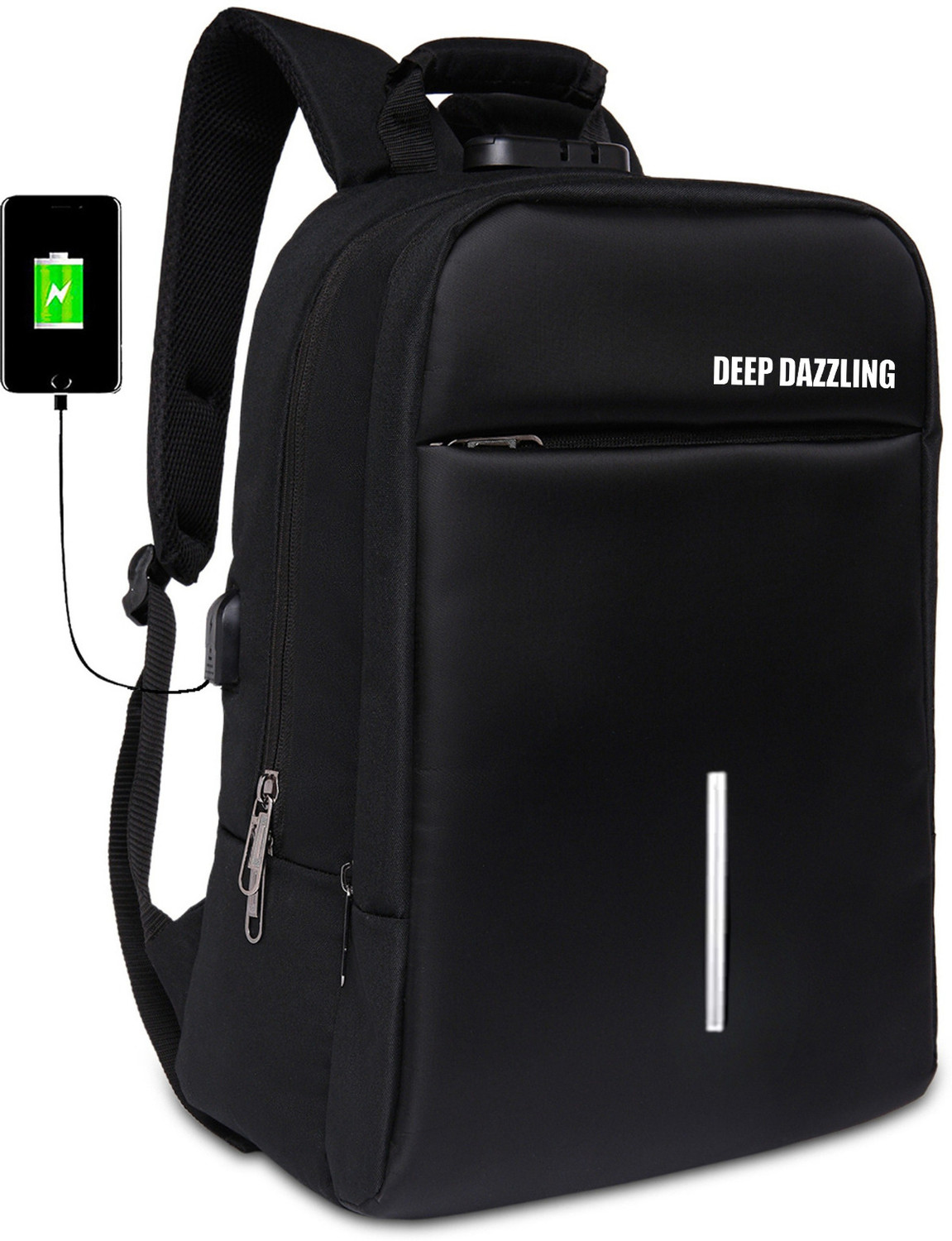 Image of KILLER Medium 30 L Laptop Backpack unisex Spacy and reflective strip (Blue)