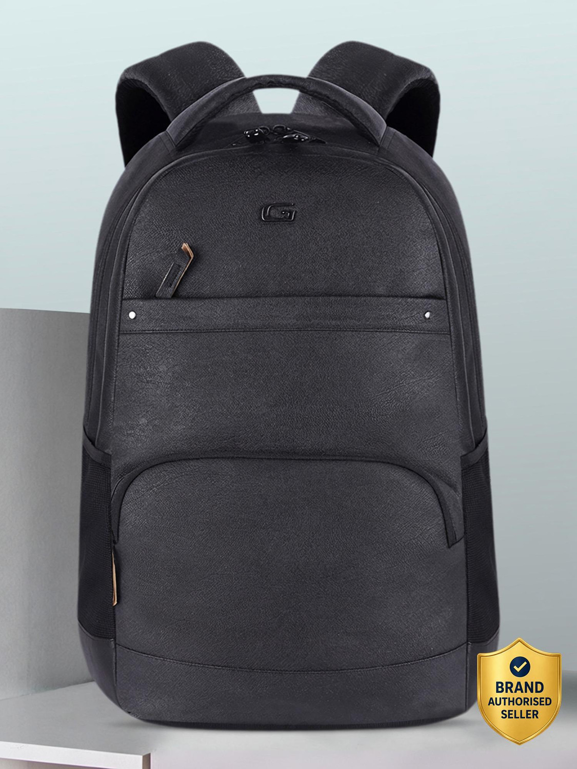 Image of AirCase Vintage 32L Laptop Backpack for Men & Women | Fits 15.6 inch | Cobalt Laptop Bag (Blue)