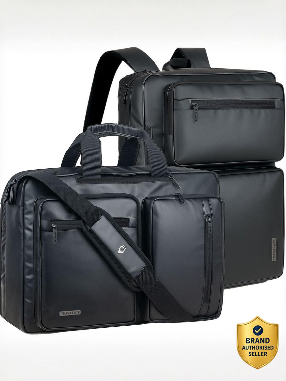 Image of Tracker Medium 30 L Laptop Backpack TRK-501 Business Office Travel Bag for Men | Daily Use | Water Resistant (Grey)