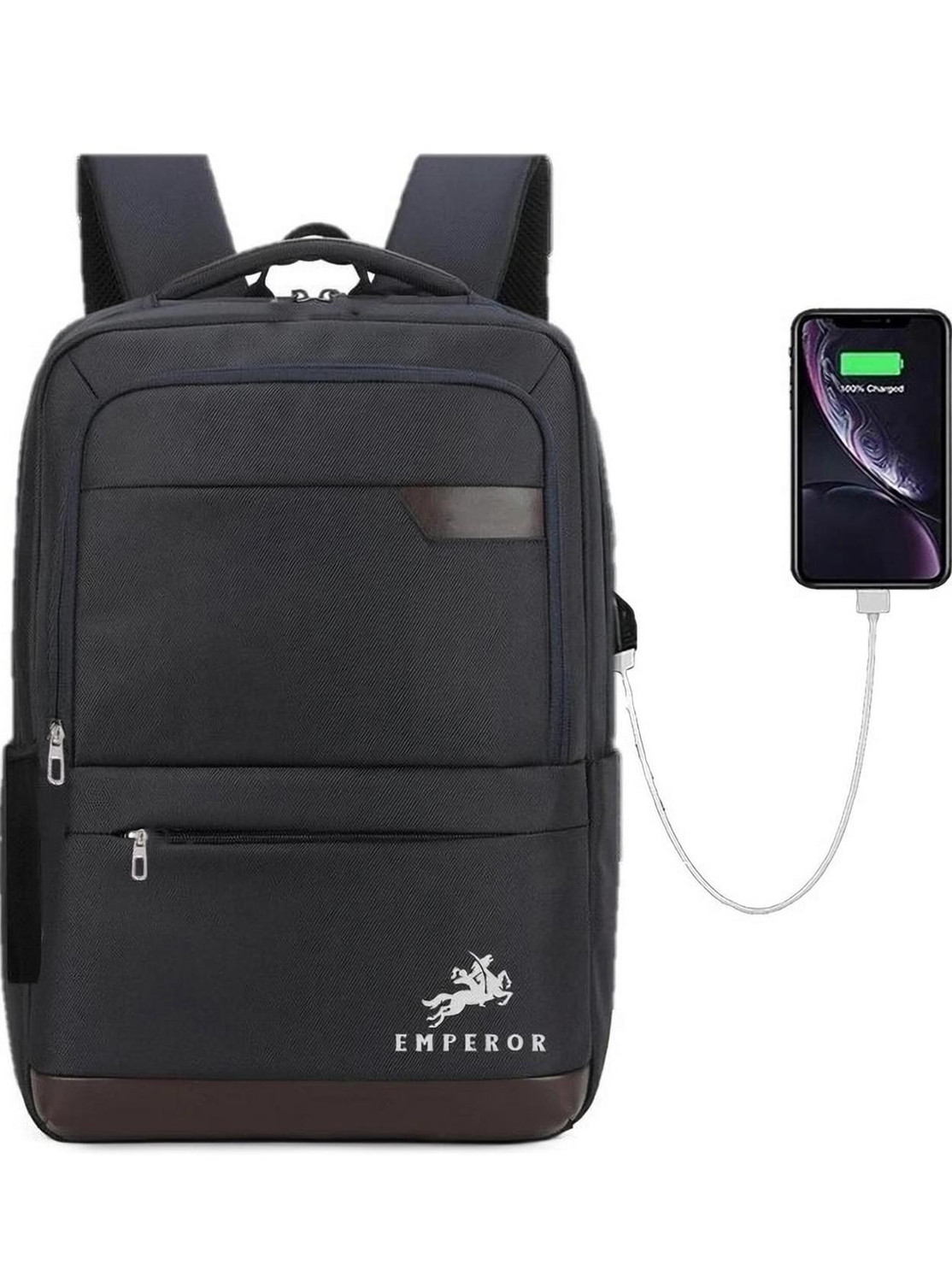 Image of MRSAYON Large 50 L Laptop Backpack for Men & Women with Anti Theft Number Lock & USB Charging Bag for Office Travel (Black)