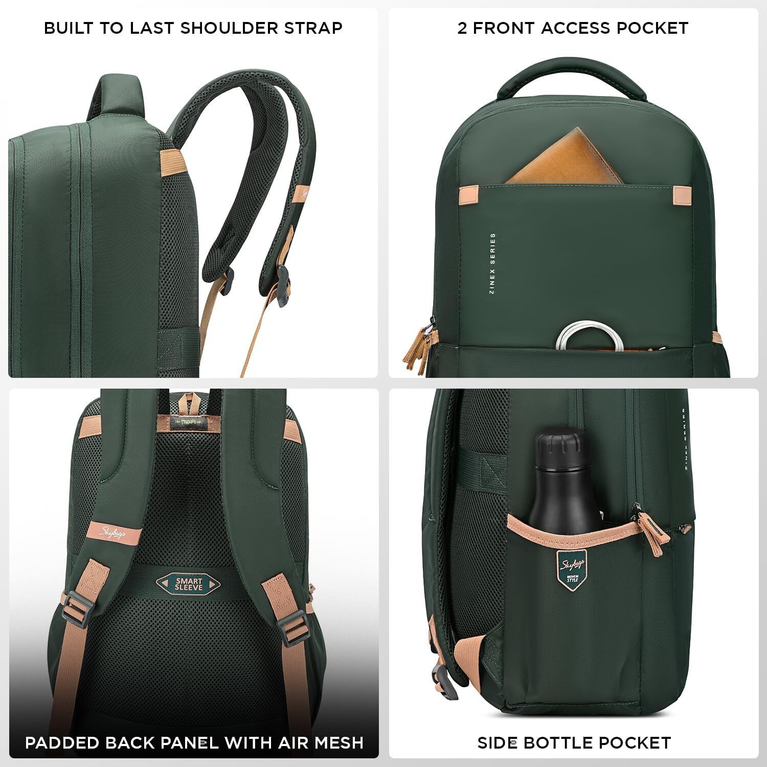 Image of SKYBAGS Large 35 L Laptop Backpack AMIGO V2 LP BP (Multicolor)