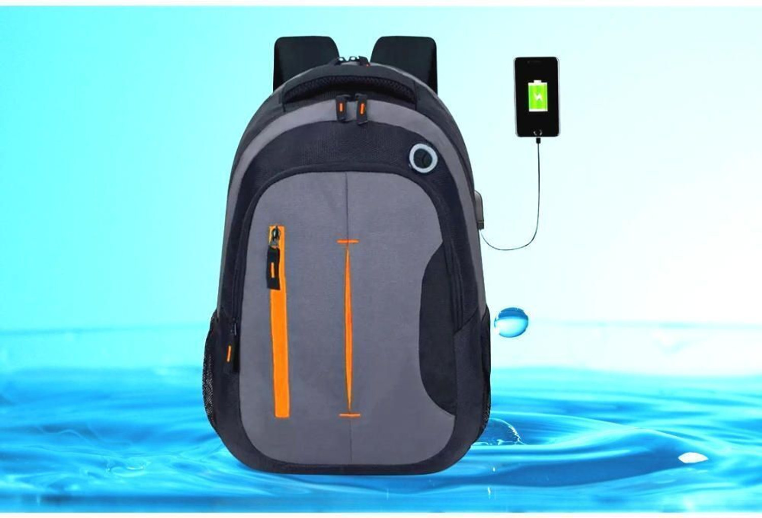Image of M MASCO Medium 30 L Laptop Backpack LAPTOP BACKPACK (BLACK) (Black)