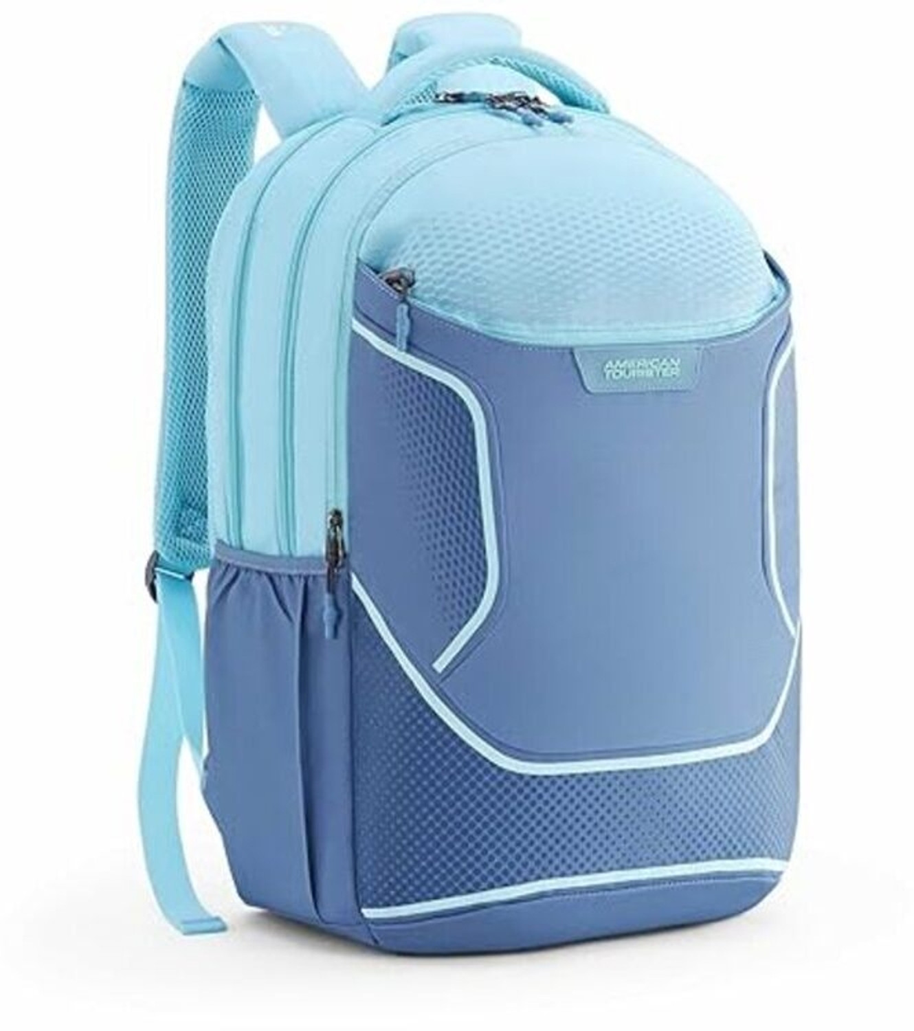 Image of AMERICAN TOURISTER Large 35 L Laptop Backpack Laptop backpack with 17 inch Laptop compartment for Office,college for men & women (Blue)