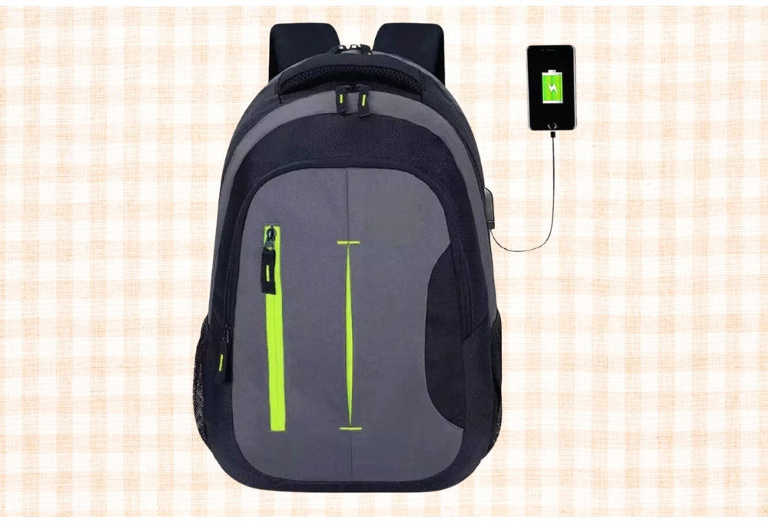 Image of M MASCO Medium 30 L Laptop Backpack LAPTOP BACKPACK (BLACK) (Black)