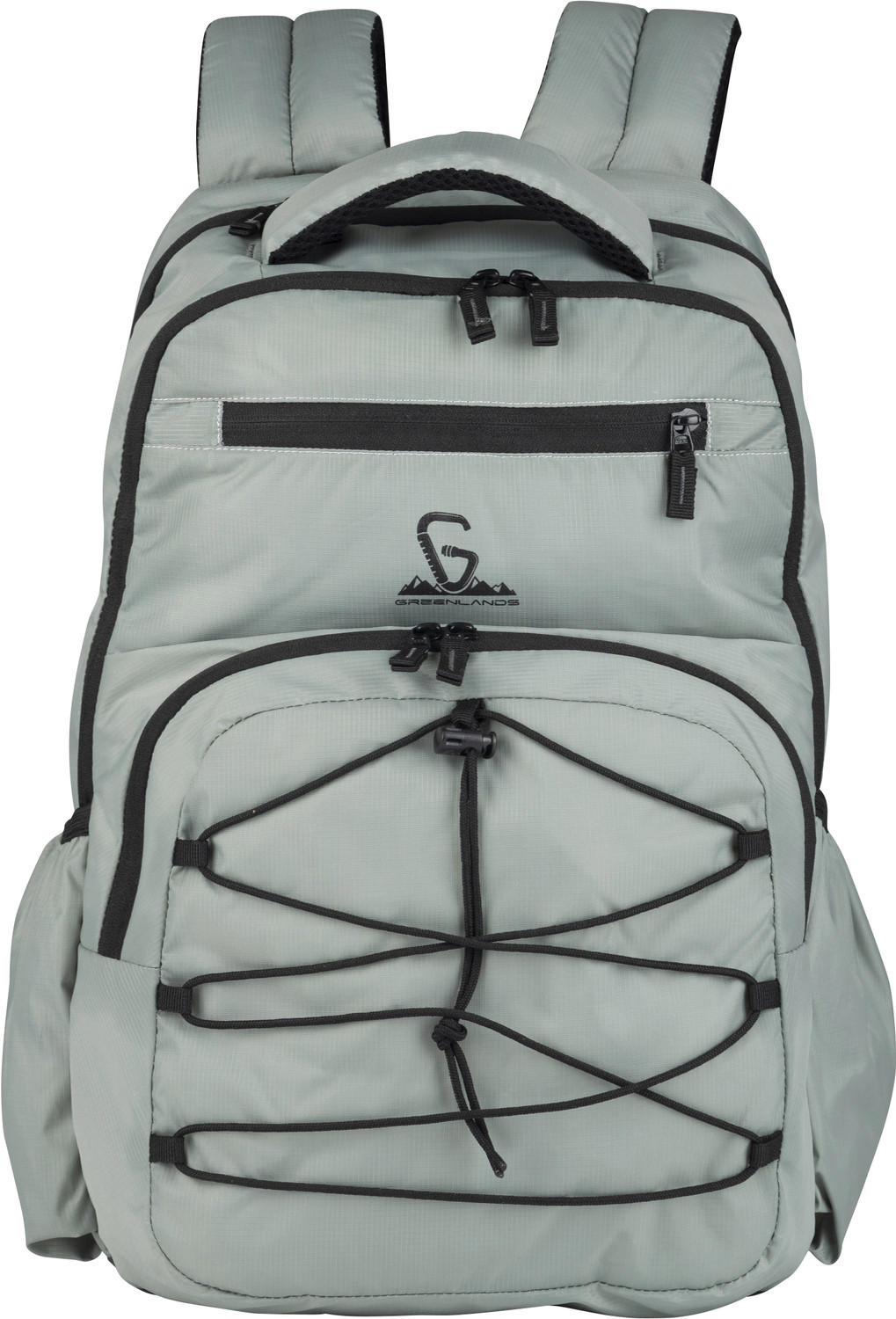 Image of GreenLands Large 33 L Laptop Backpack Zipster College, School, Office, Travel Bag (Black)