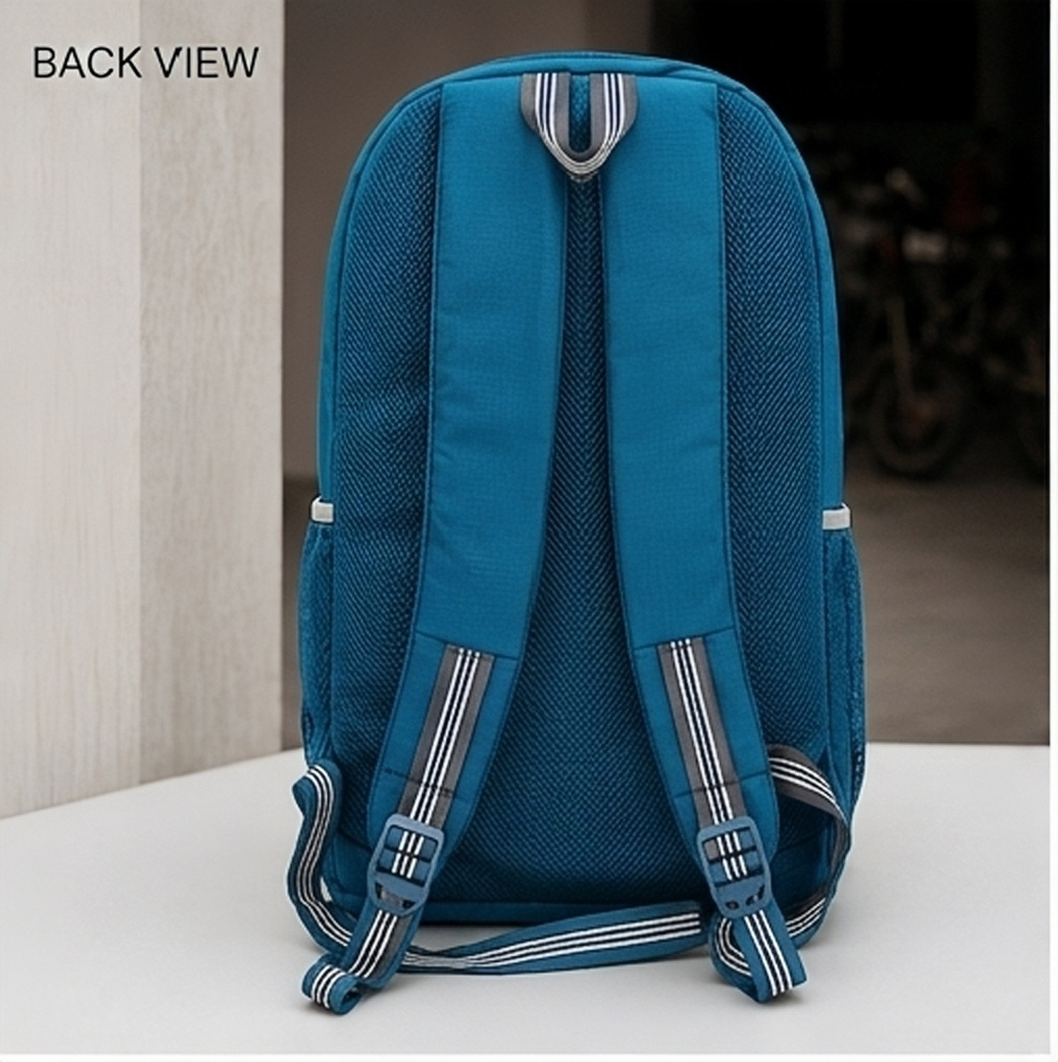 Image of ANSHUBGS Medium 24 L Laptop Backpack New teal blue stylish bags (Multicolor)