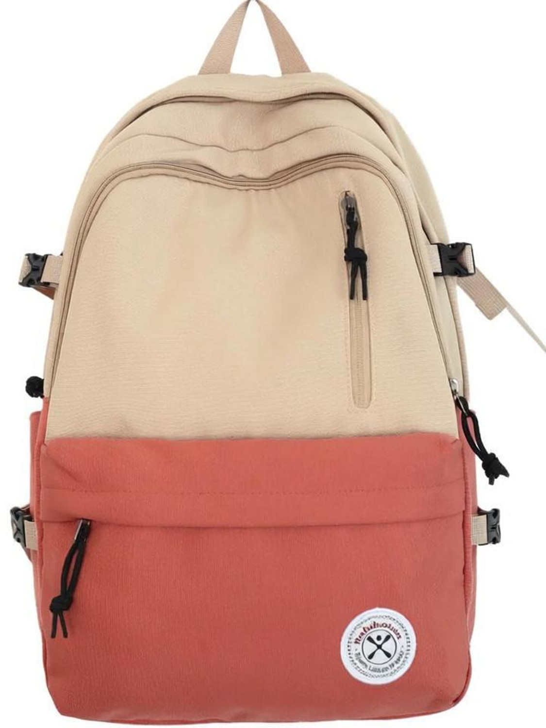 Image of Xelcis Medium 25 L Laptop Backpack Traveling Backpack Male & Female High Capacity Book Bag, Laptop Student College (Green, Grey)