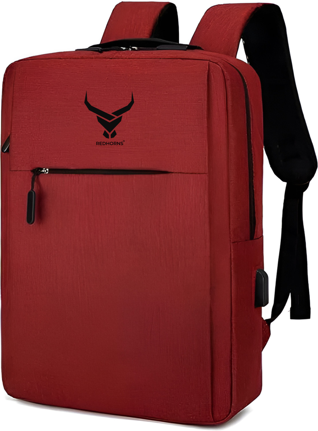 Image of REDHORNS Medium 28 L Laptop Backpack Medium 28L Laptop Backpack School Backpack with Laptop Sleeve (15.6 inch) (Blue)
