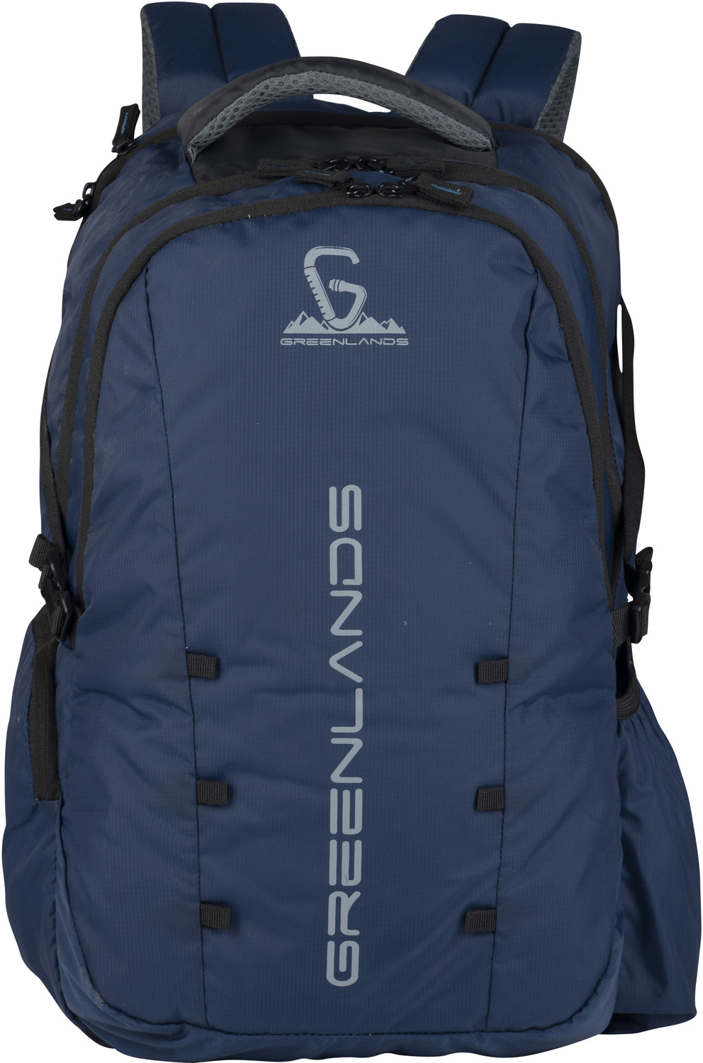 Image of GreenLands Large 33 L Laptop Backpack Zipster College, School, Office, Travel Bag (Black)