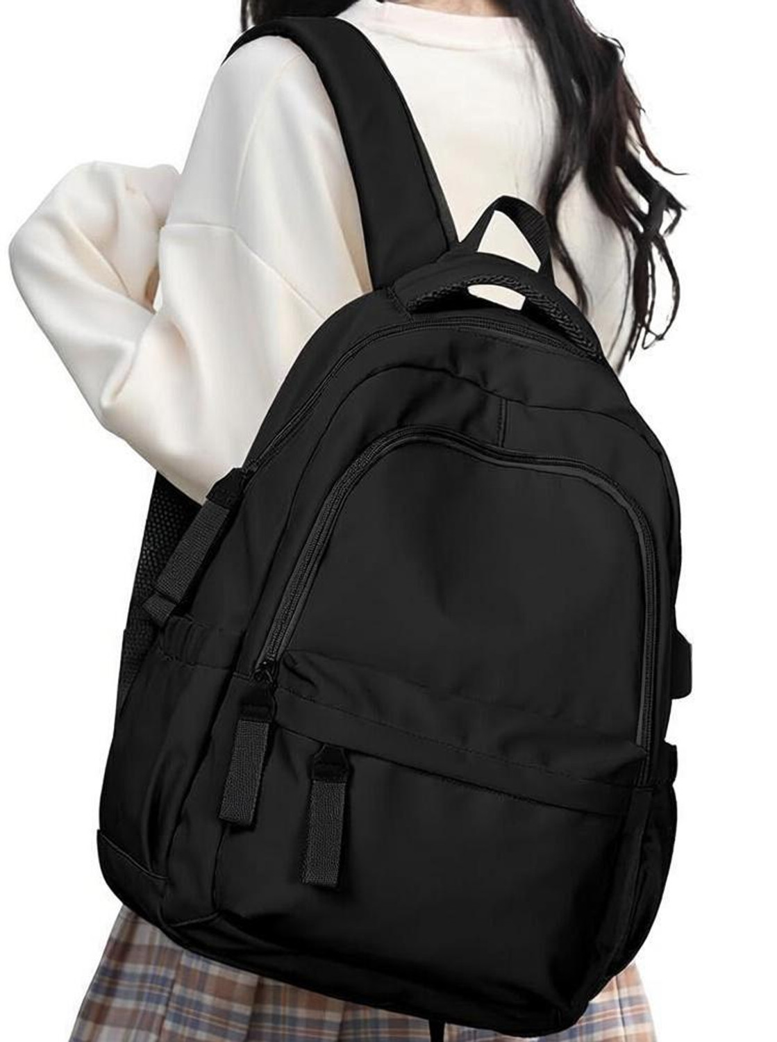 Image of arisen Large 35 L Laptop Backpack Large 35 L Laptop Backpack Bag for Men Women | Office /College /School (Black)