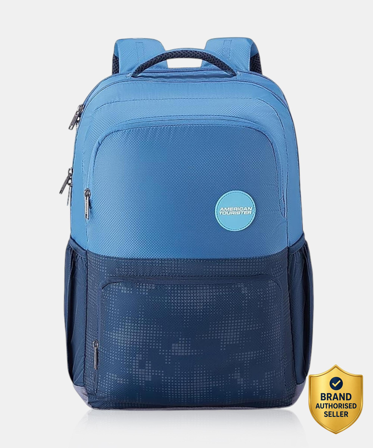 Image of AMERICAN TOURISTER Large 35 L Laptop Backpack Laptop backpack with 17 inch Laptop compartment for Office,college for men & women (Blue)