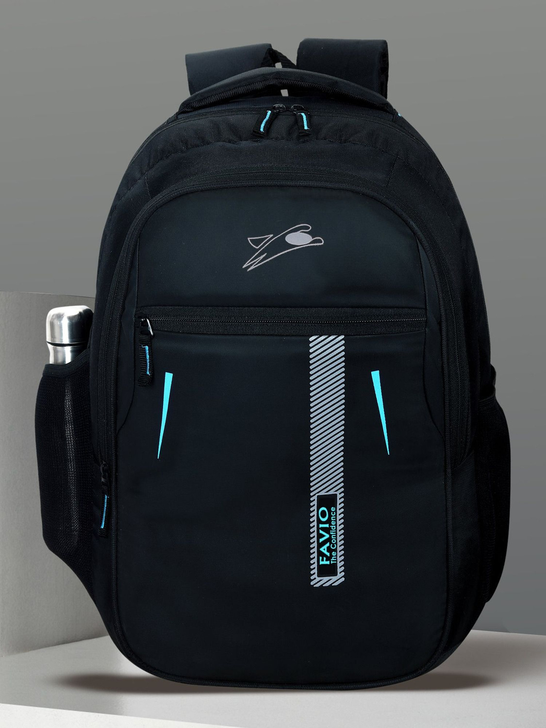 Image of Skyberg Large 40 L Laptop Backpack 40L Backpack for Travel, School, Office, College with Laptop Compartment (Black)