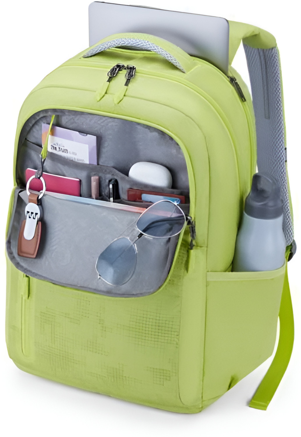 Image of AMERICAN TOURISTER Large 34 L Laptop Backpack Hall 4.0 02 Lime (Yellow)