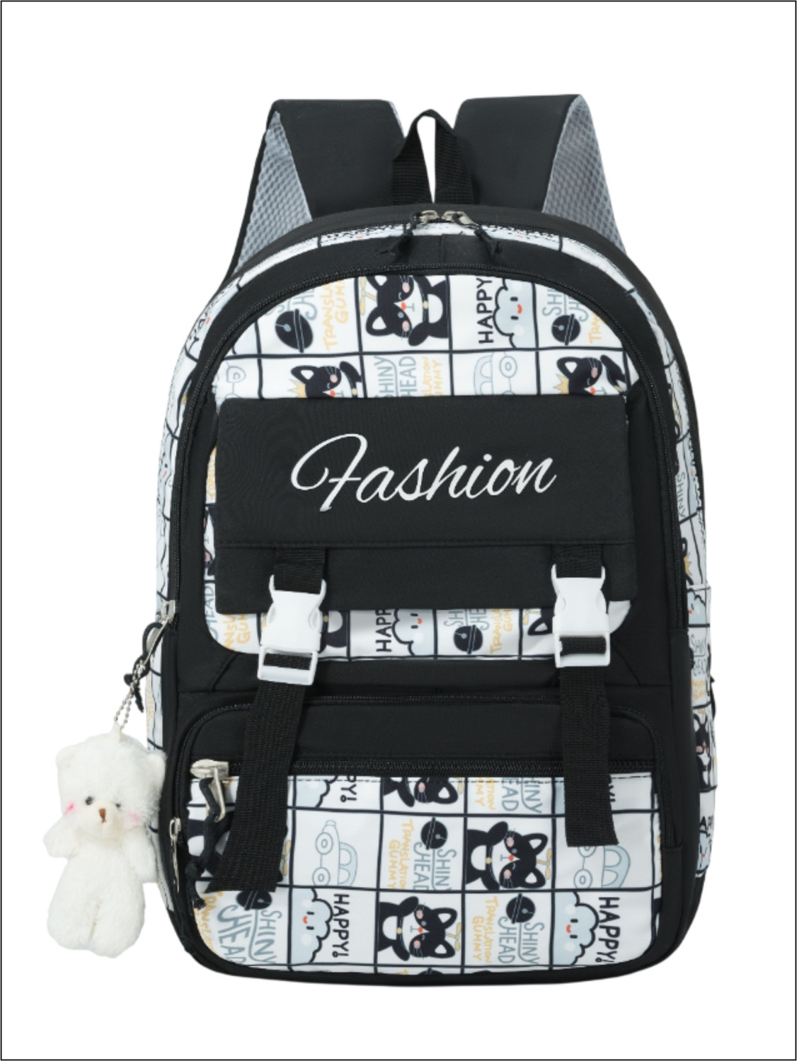 Image of SEE-CRAFT Large 33 L Laptop Backpack 55 inch Graphic Navy Blue Backpack for School /College /Travel (Blue)