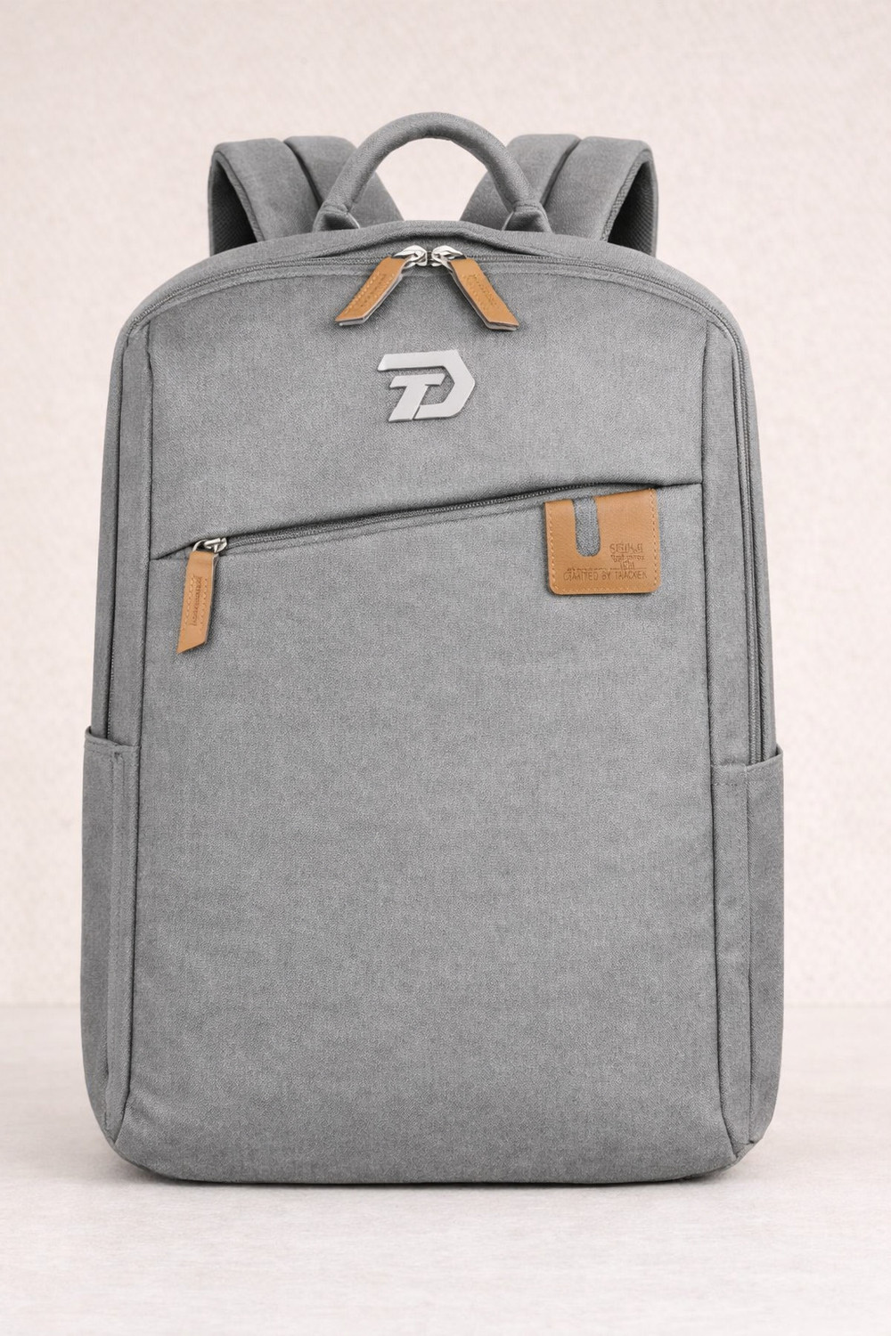 Image of Tracker Medium 30 L Laptop Backpack TRK-501 Business Office Travel Bag for Men | Daily Use | Water Resistant (Grey)