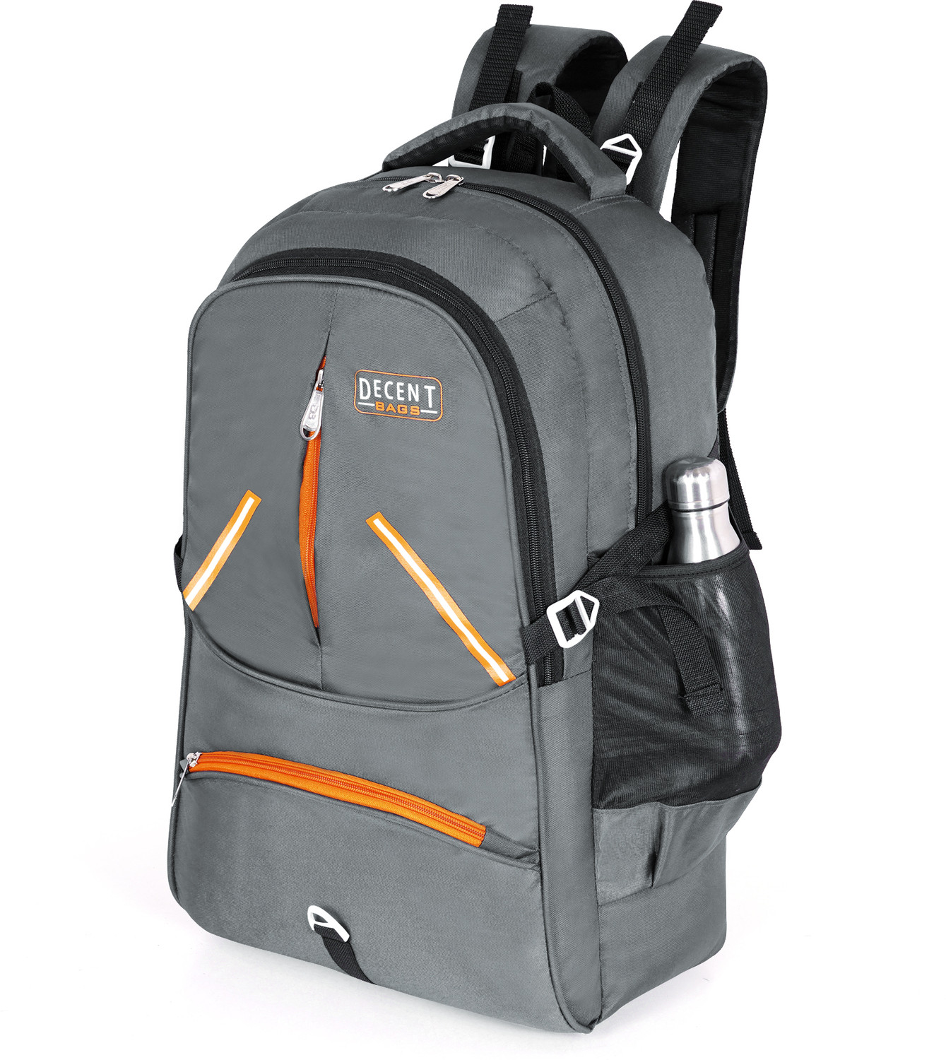 Image of sky spirit Large 65 L Laptop Backpack 65L Expandable Backpack for Travel, Trekking, Hiking & Camping | Water-Resistant (Blue)