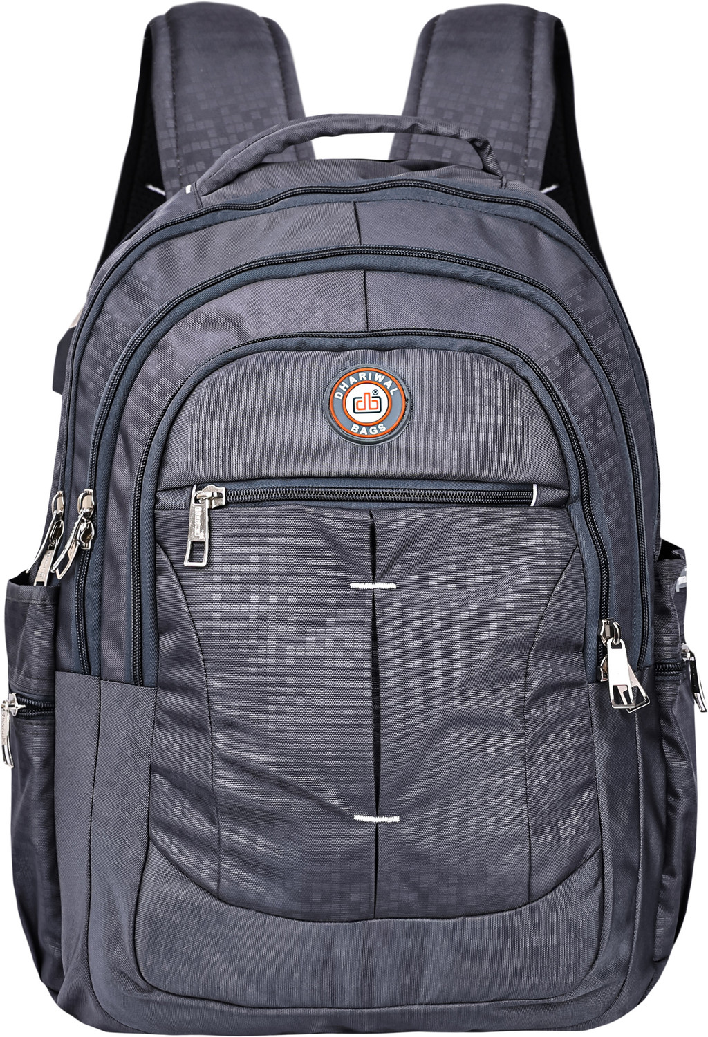 Image of Dhariwal Unisex Dual Compartment Laptop Backpack With Rain Cover 49L LB-108 Waterproof Laptop Sleeve /Cover (Grey, 48 L)