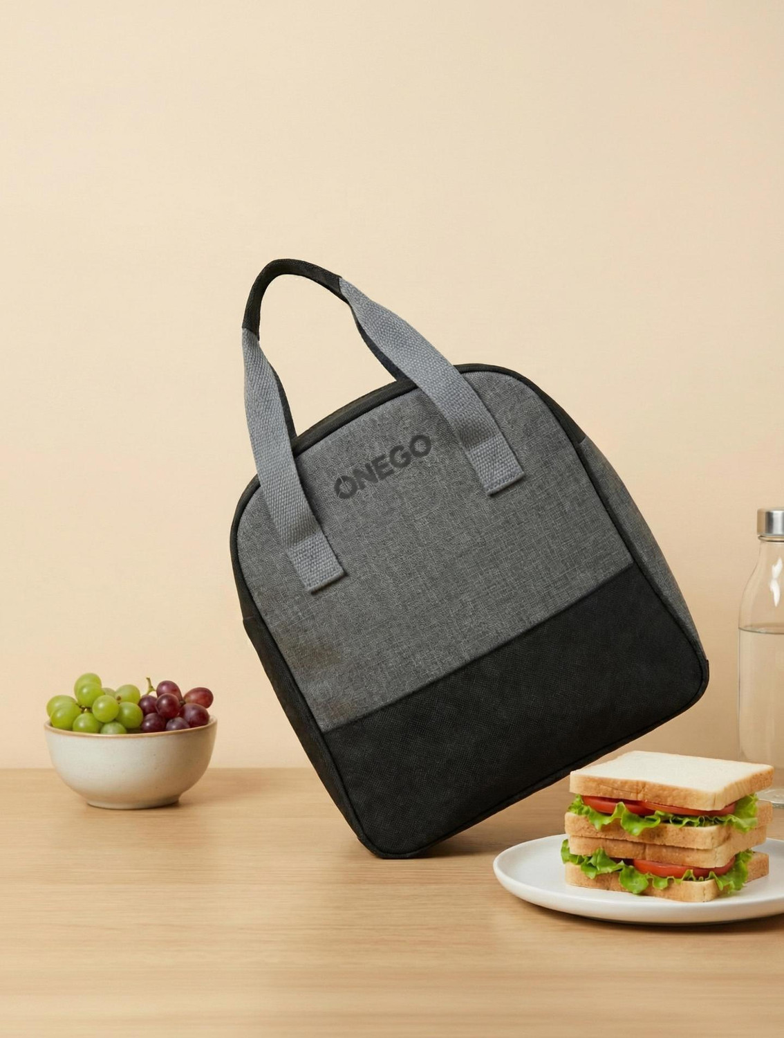 Image of ONEGO Laptop Sleeve Case Cover with Handle for Apple Dell HP Lenovo Asus Samsung Acer Waterproof Laptop Sleeve /Cover (Grey, 15.6 inch)