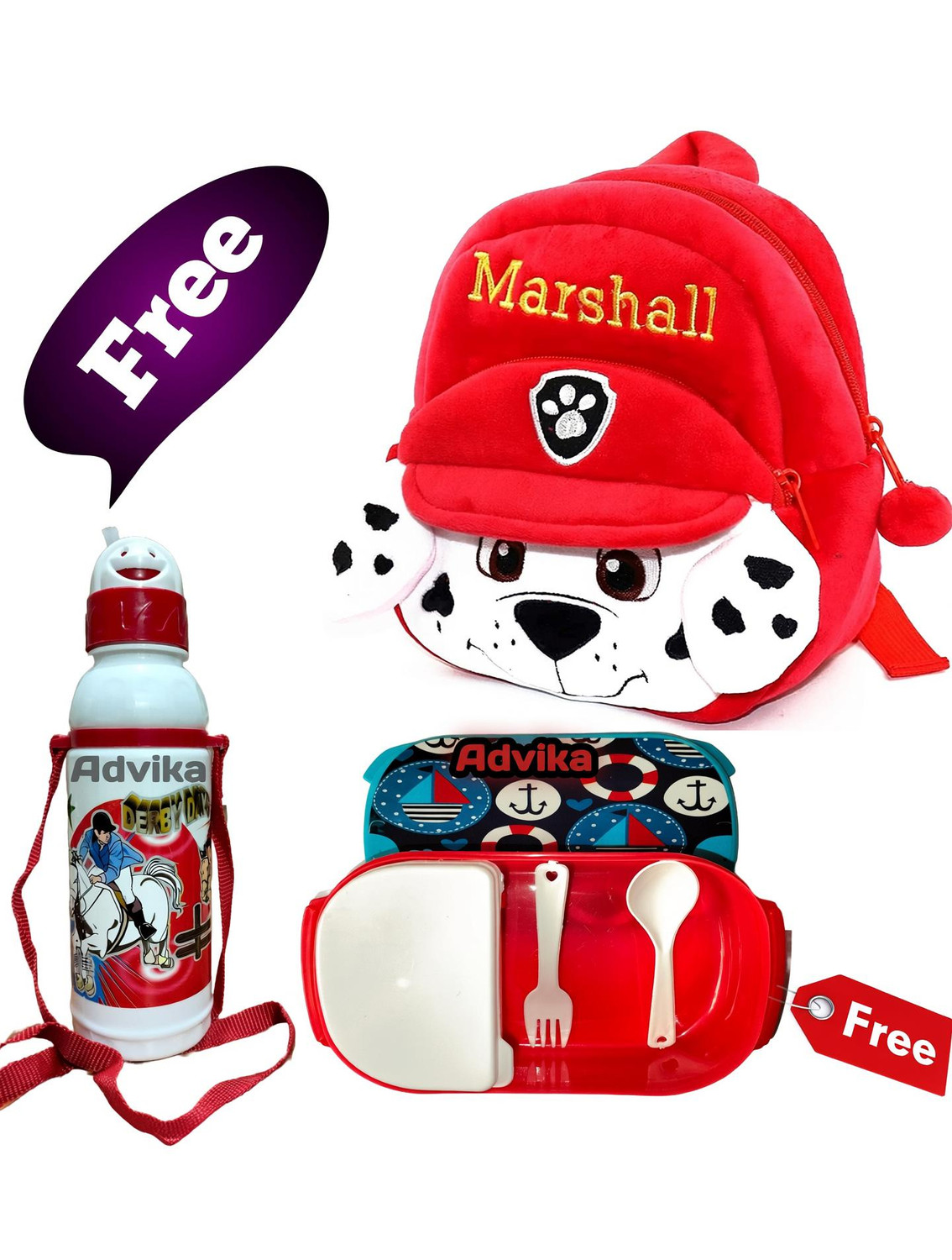 Image of RS Famous 30L School Bag Waterproof for unisex kids for class (UKG to 1st) (Red Waterproof School Bag (Red, 30 L)