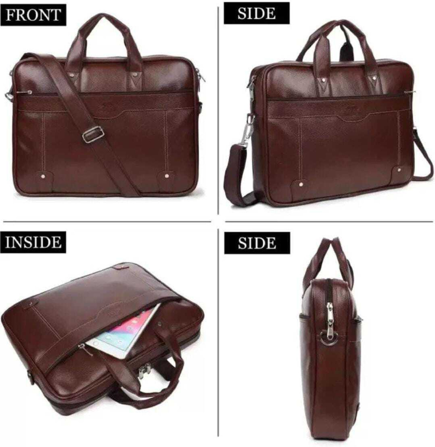 Image of AirCase Vintage 32L Laptop Backpack for Men & Women | Fits 15.6 inch | Cobalt Laptop Bag (Blue)