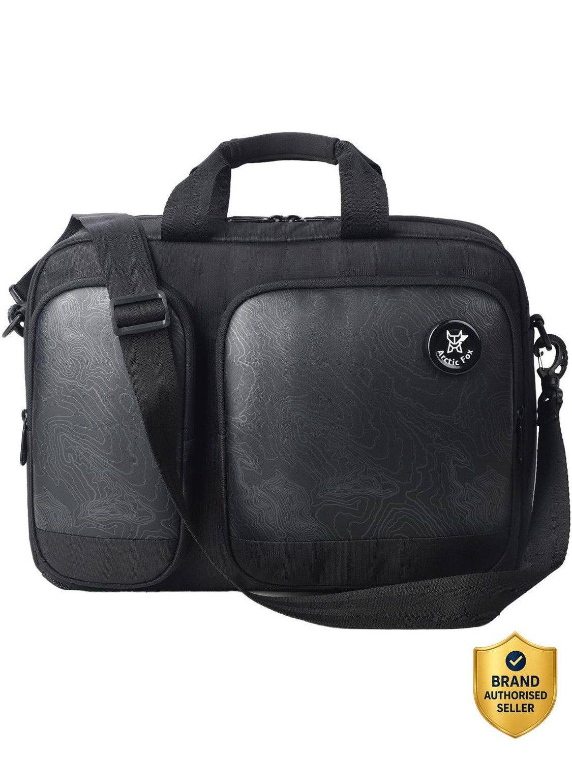 Image of Police Small 15 L Laptop Backpack Travel Bagpack with Anti Theft Pocket, Organizer Pockets (Green)