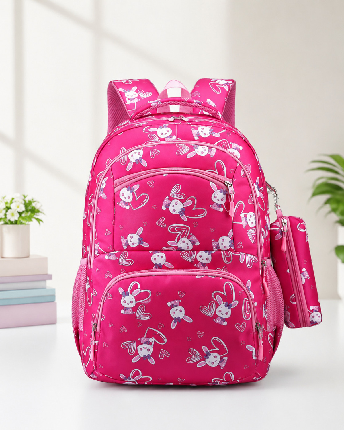 Image of Shishtha Medium 30 L Backpack 001 PNJAPNK -1 19 (Pink)