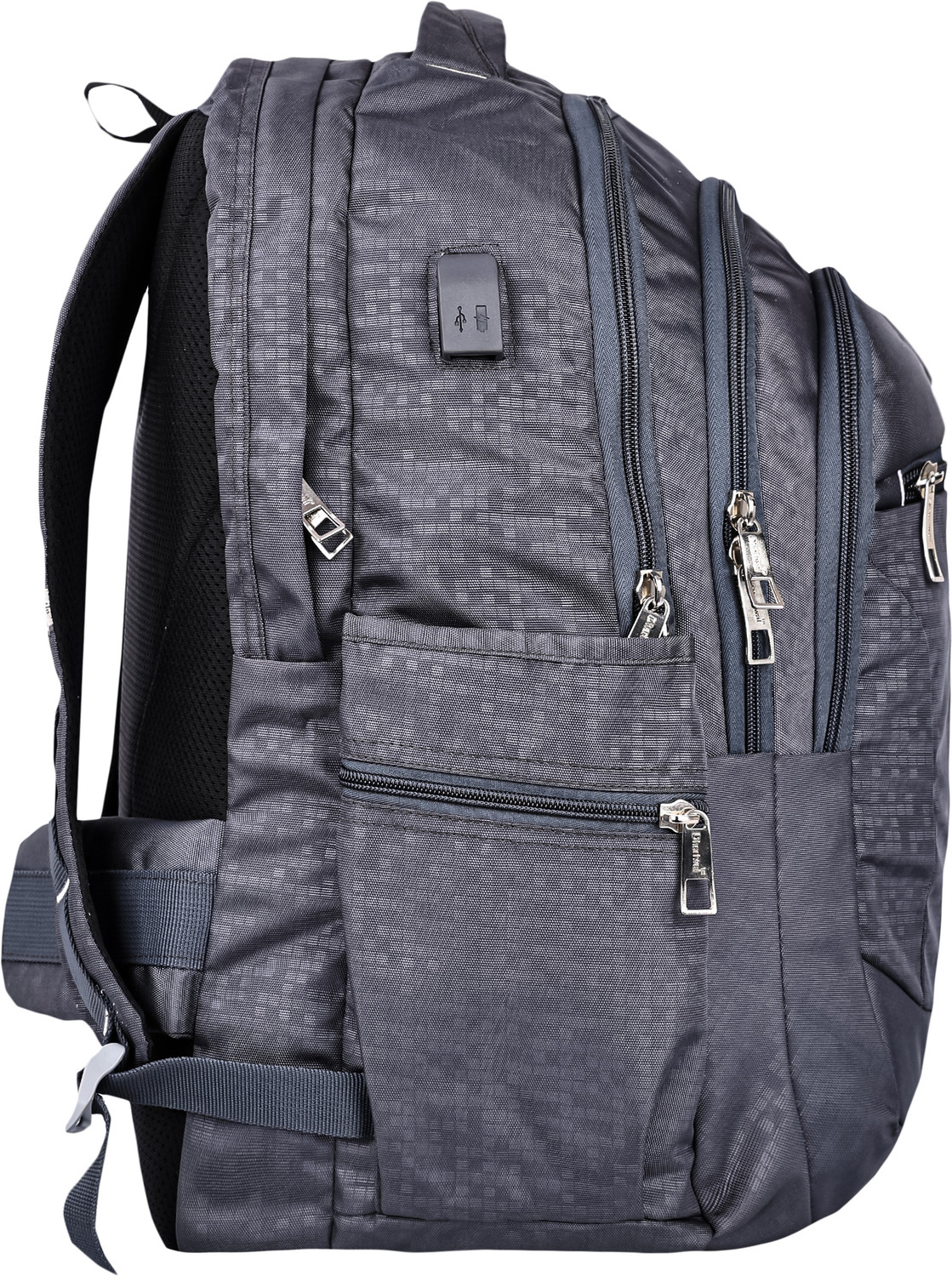 Image of Dhariwal Unisex Dual Compartment Laptop Backpack With Rain Cover 49L LB-108 Waterproof Laptop Sleeve /Cover (Grey, 48 L)